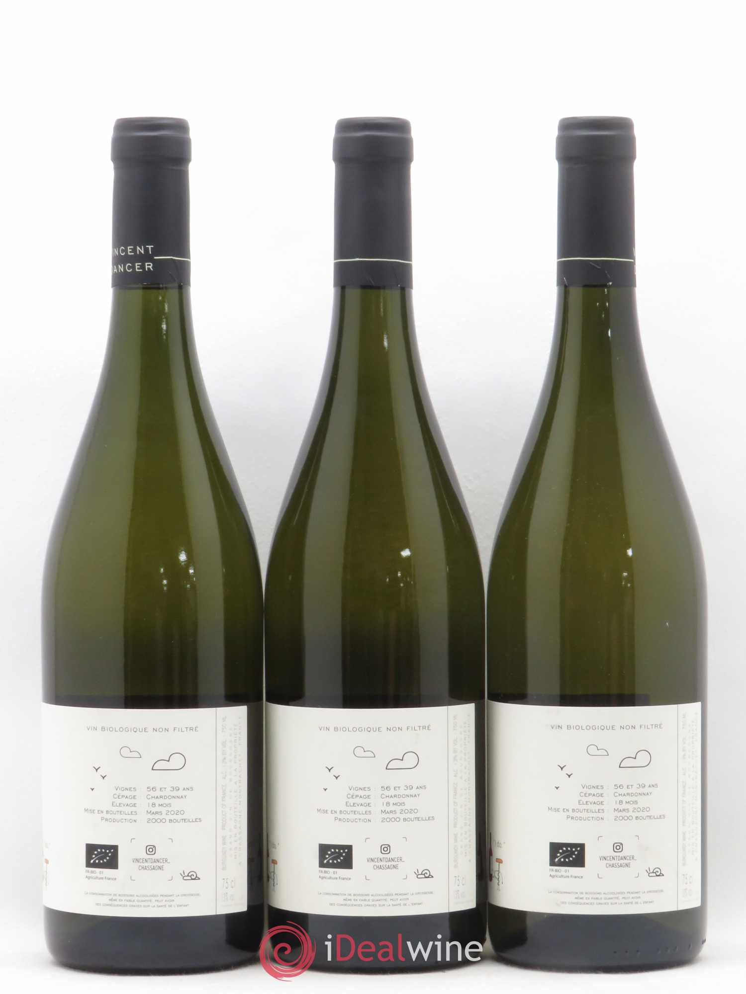 Meursault 1er Cru Perrières Vincent Dancer 2018 - Lot de 3 bouteilles - 1