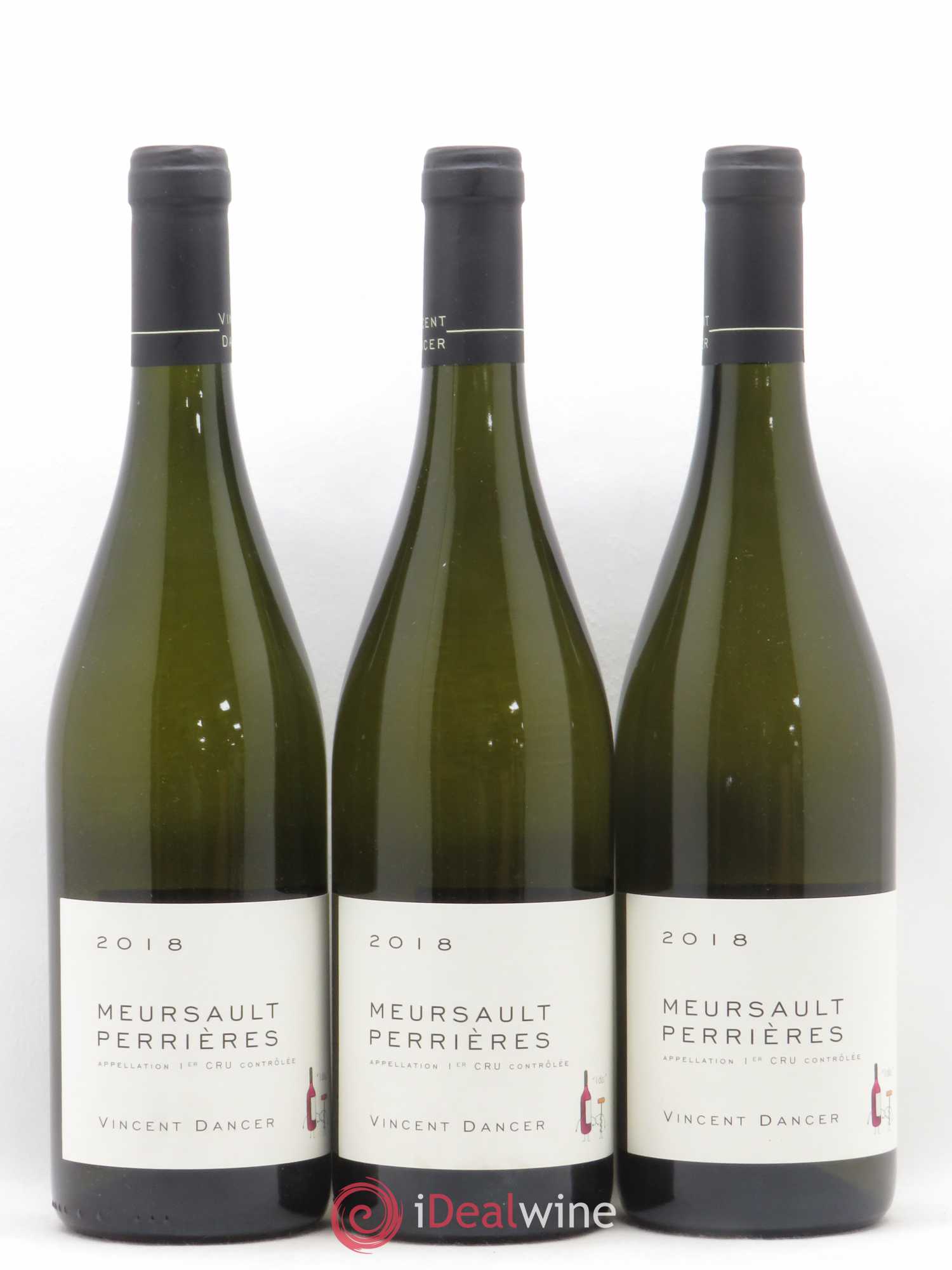 Meursault 1er Cru Perrières Vincent Dancer 2018 - Lot de 3 bouteilles - 0