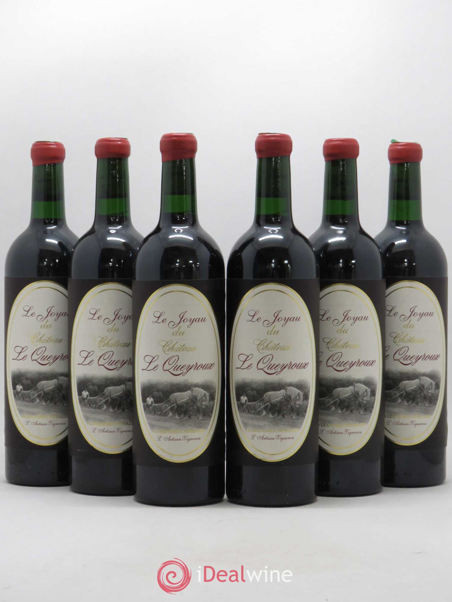 Premières-Côtes-de-Blaye (Blaye-Côtes-de-Bordeaux) Château Le Queyroux Le Joyau 2006 - Lot of 6 bottles - 0