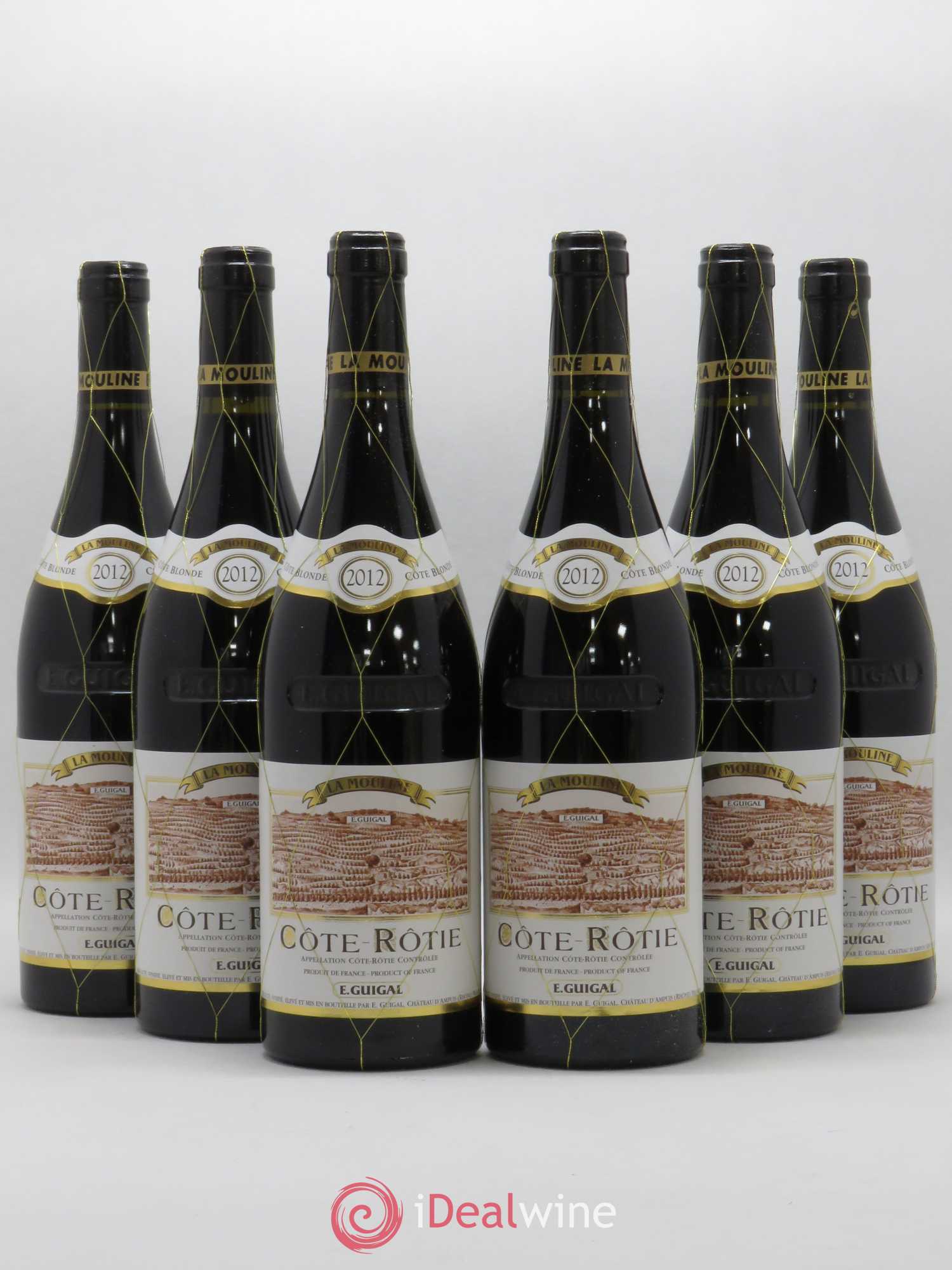 Côte-Rôtie La Mouline Guigal 2012 - Lot de 6 bouteilles - 0