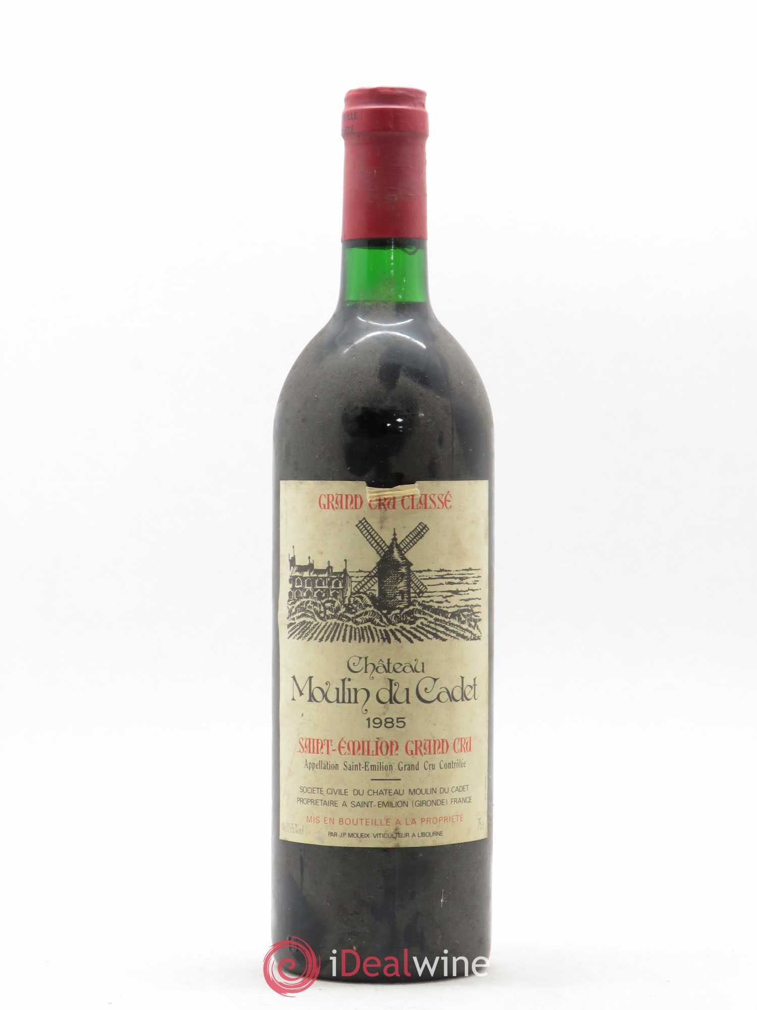 Château Moulin du Cadet Grand Cru Classé 1985 - Lot of 1 bottle - 0