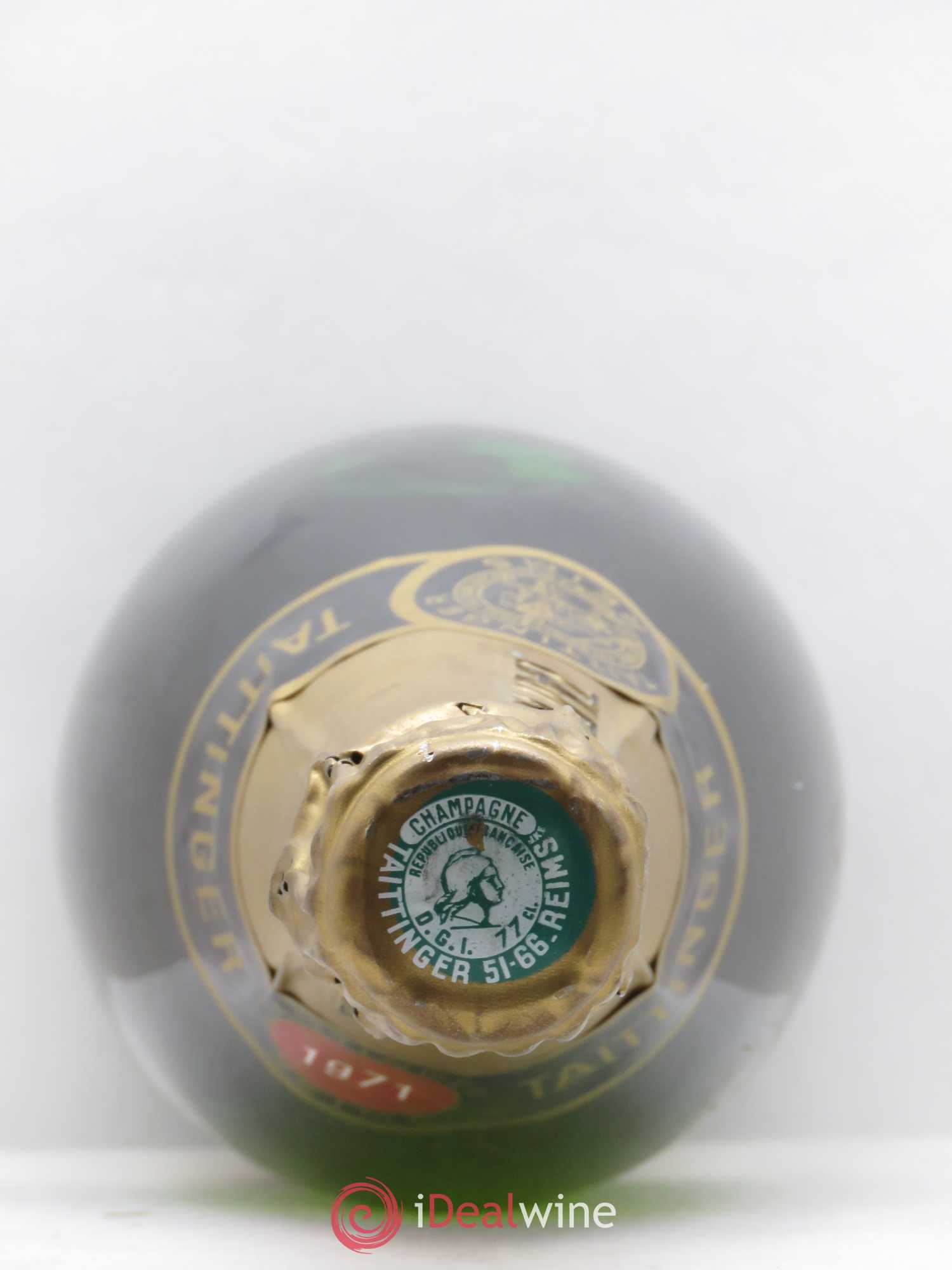 Brut Réserve Taittinger 1971 - Lot of 1 bottle - 1