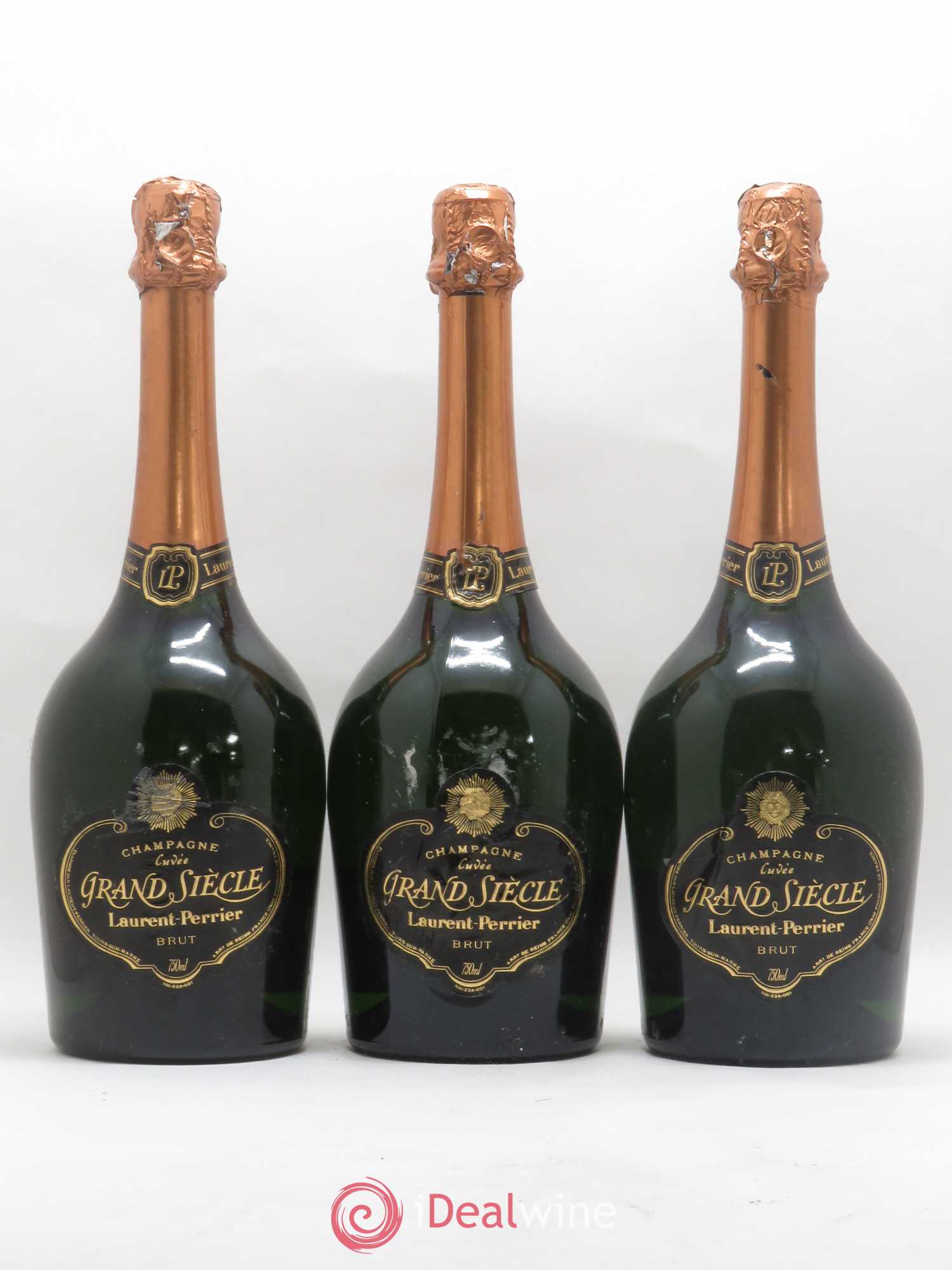 Grand Siècle Laurent Perrier - Lot de 3 bouteilles - 0