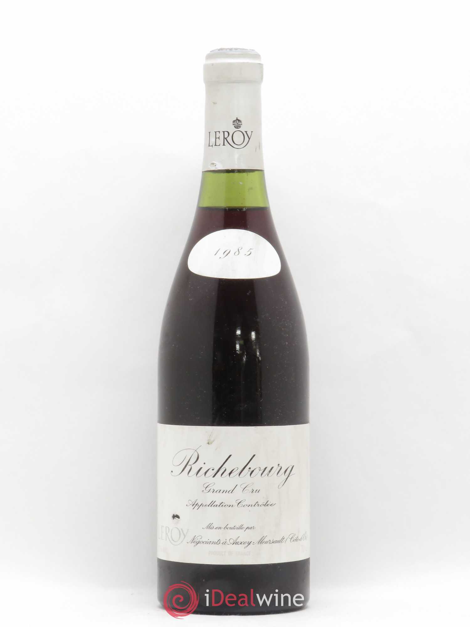 Richebourg Grand Cru Leroy SA 1985 - Lot of 1 bottle - 0