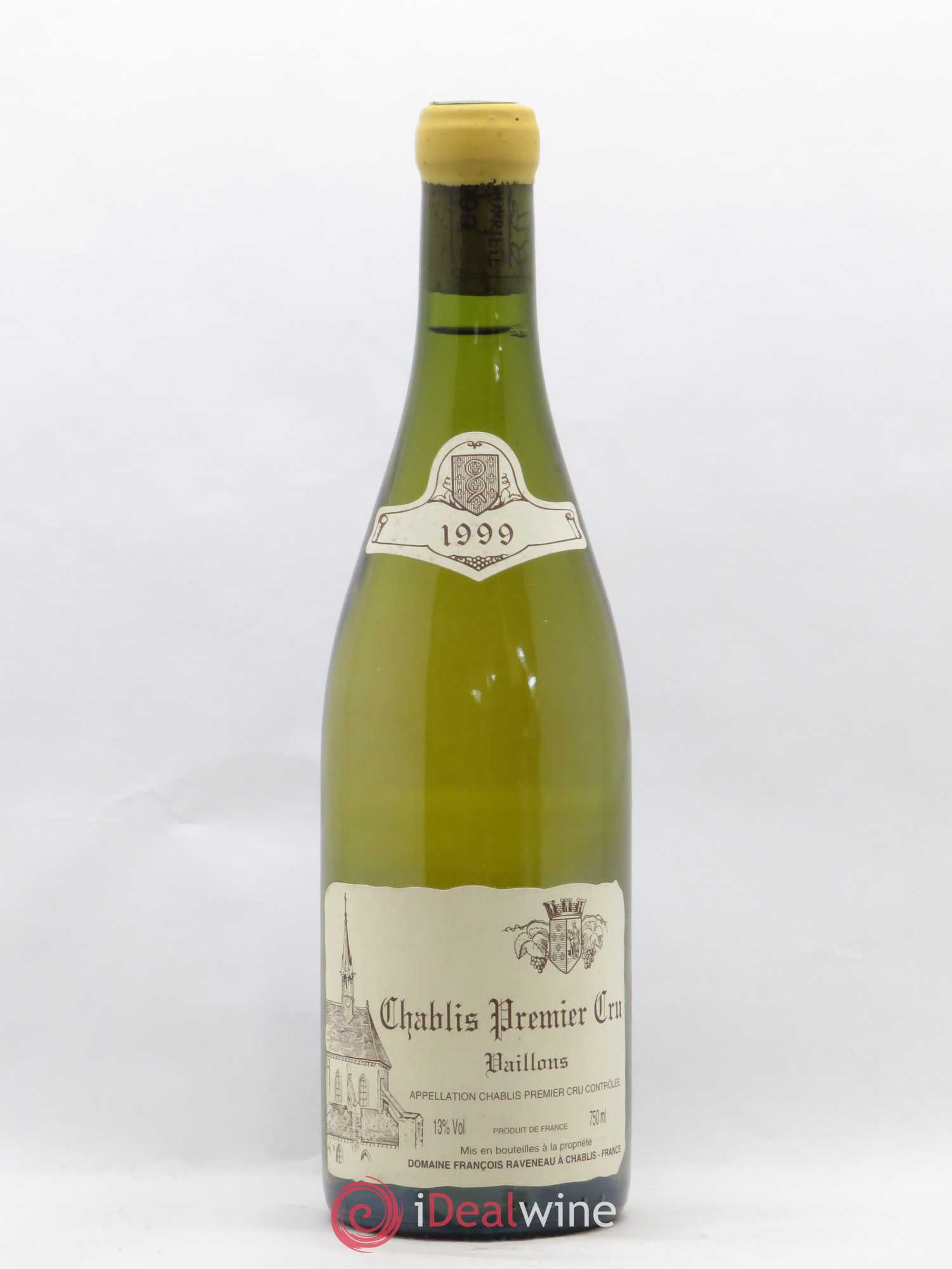 Chablis 1er Cru Vaillons Raveneau (Domaine) 1999 - Lot of 1 bottle - 0