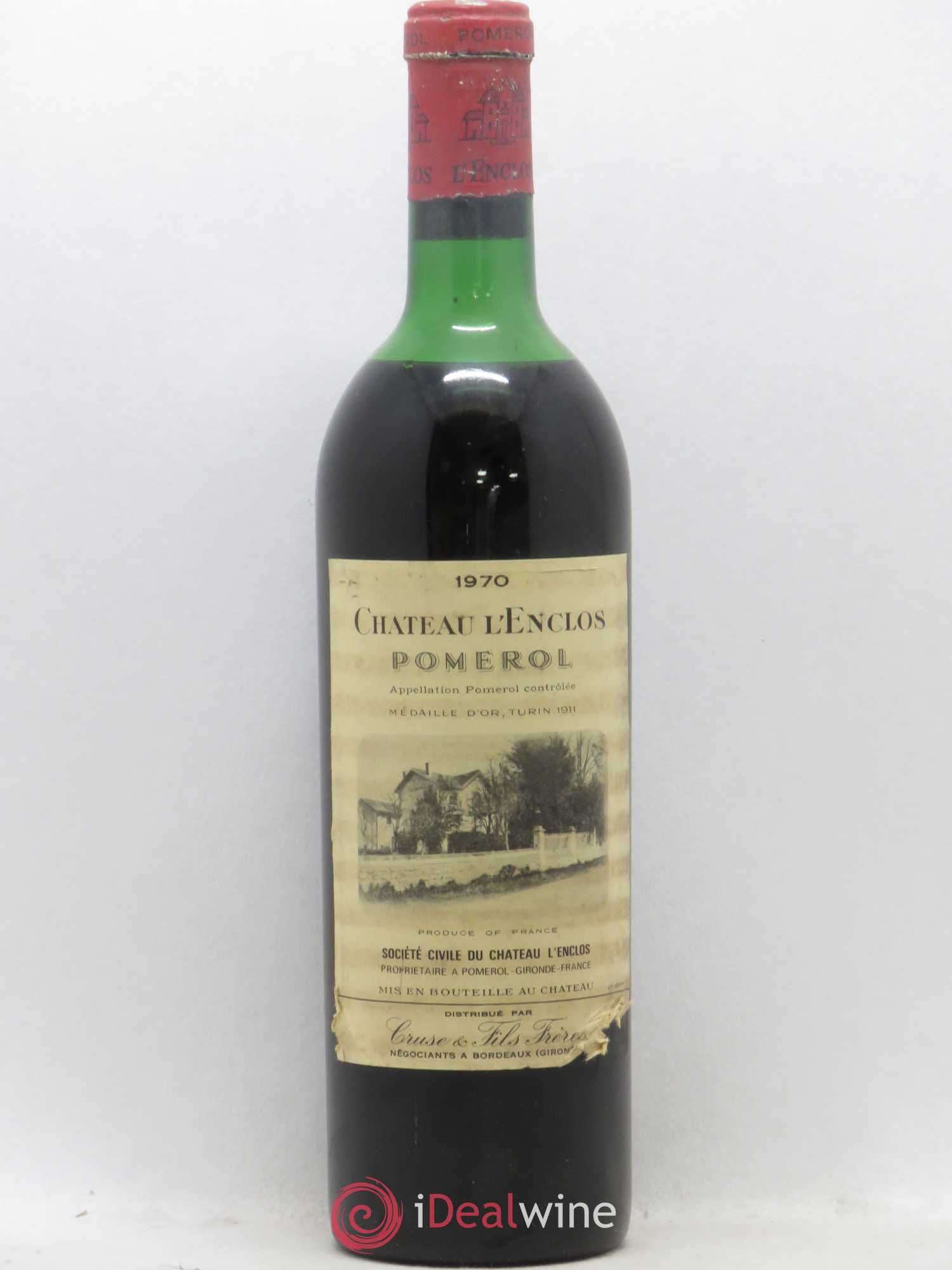 Château l' Enclos 1970 - Lot de 1 bouteille - 0