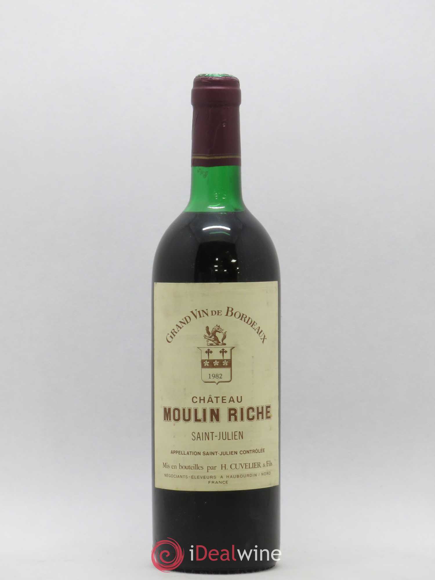 Château Moulin Riche 1982 - Lot de 1 bouteille - 0