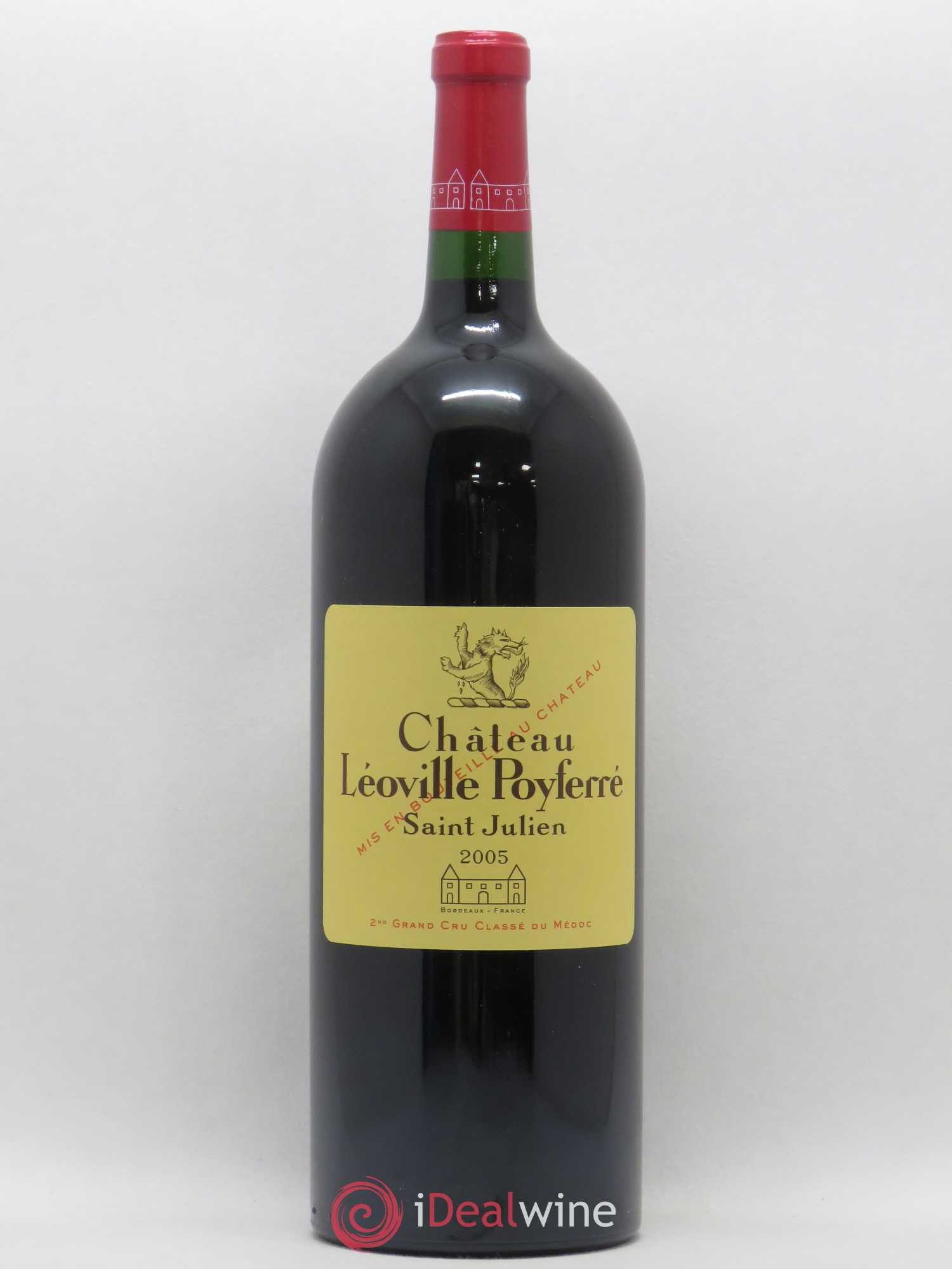 Château Léoville Poyferré 2ème Grand Cru Classé  (no reserve) 2005 - Lot of 1 magnum - 0