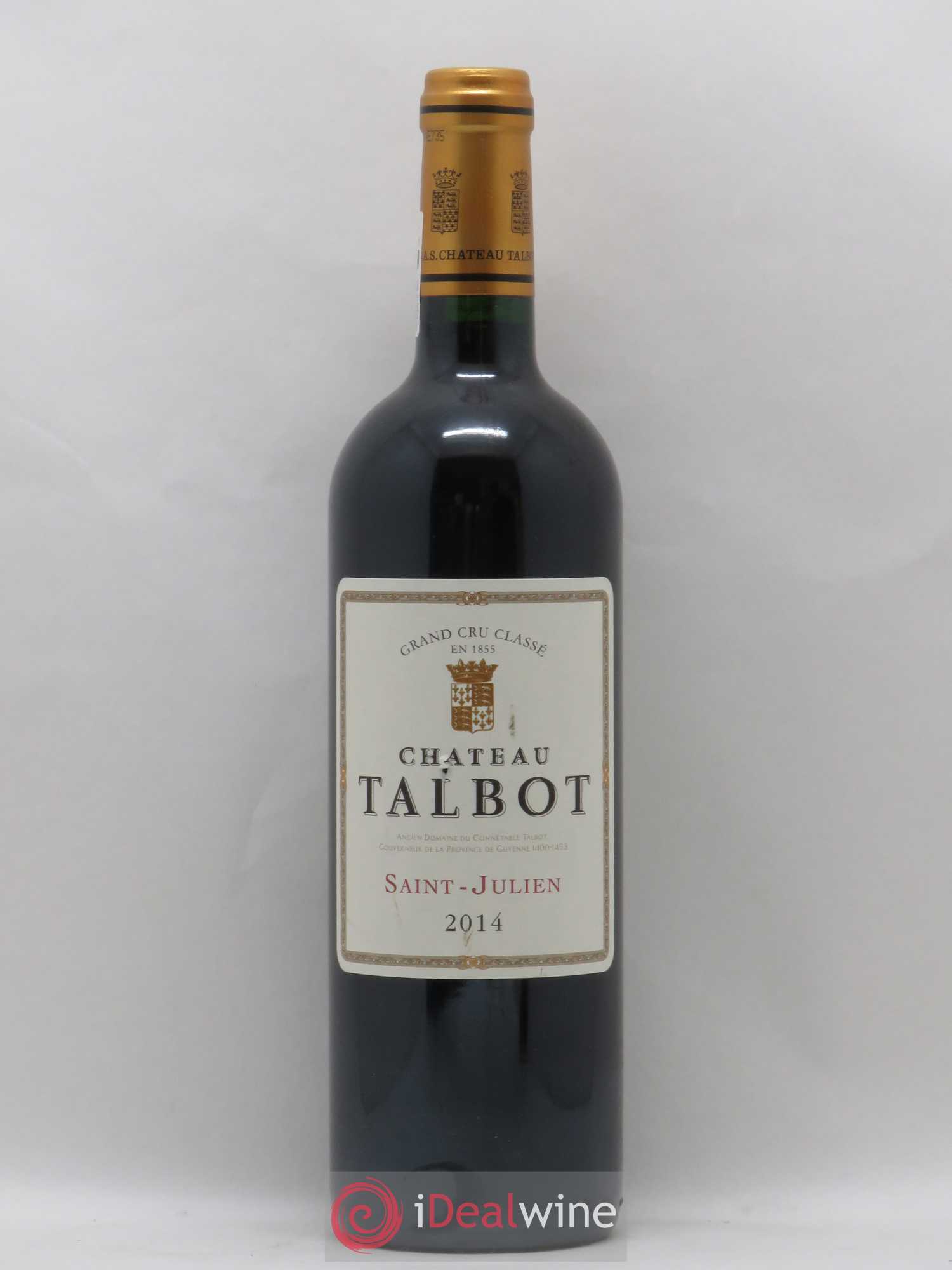 Château Talbot 4ème Grand Cru Classé  (sans prix de réserve) 2014 - Lot de 1 bouteille - 0