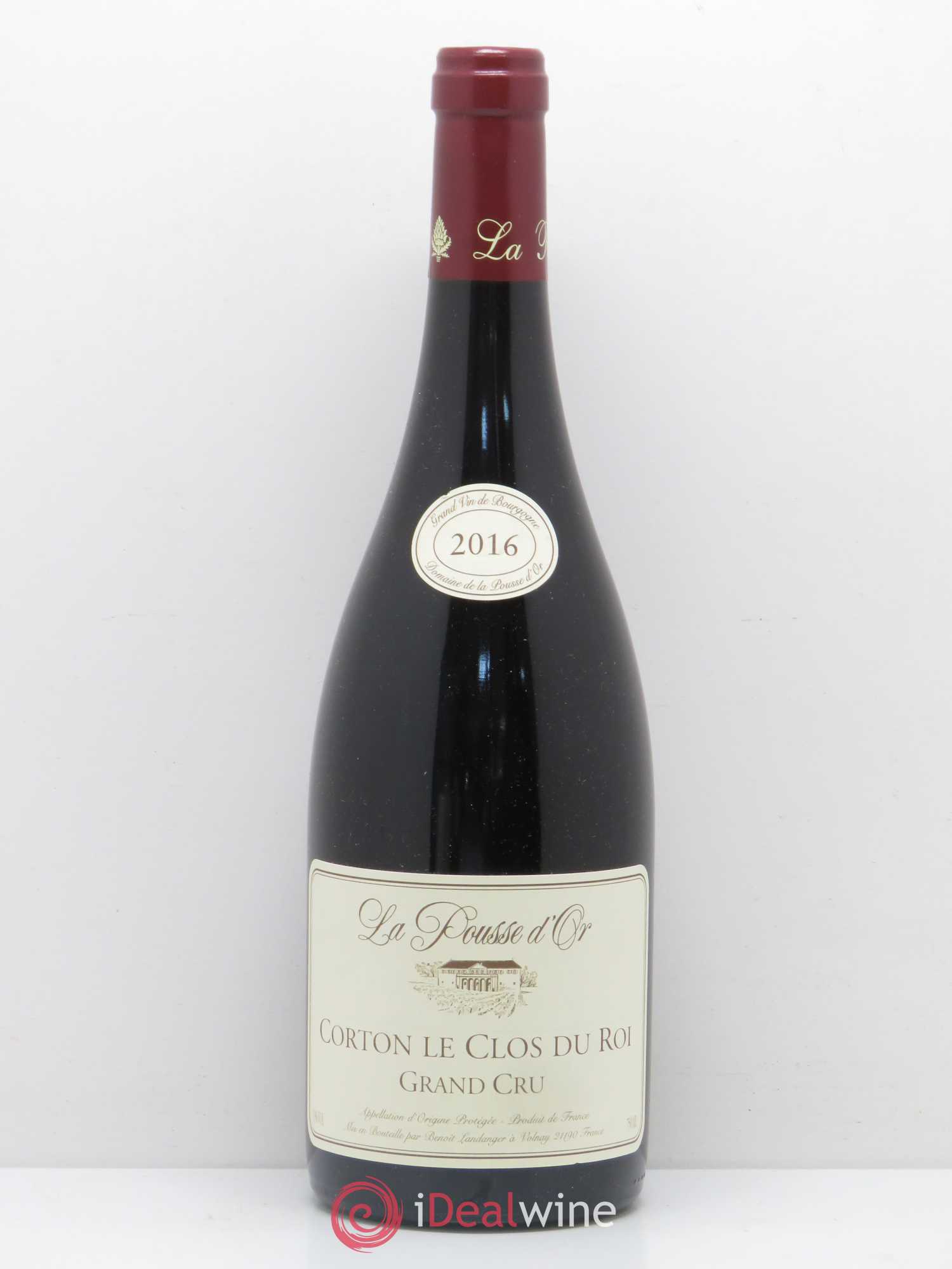 Corton Grand Cru Clos du Roi La Pousse d'Or (Domaine de)  (sans prix de réserve) 2016 - Lot de 1 bouteille - 0