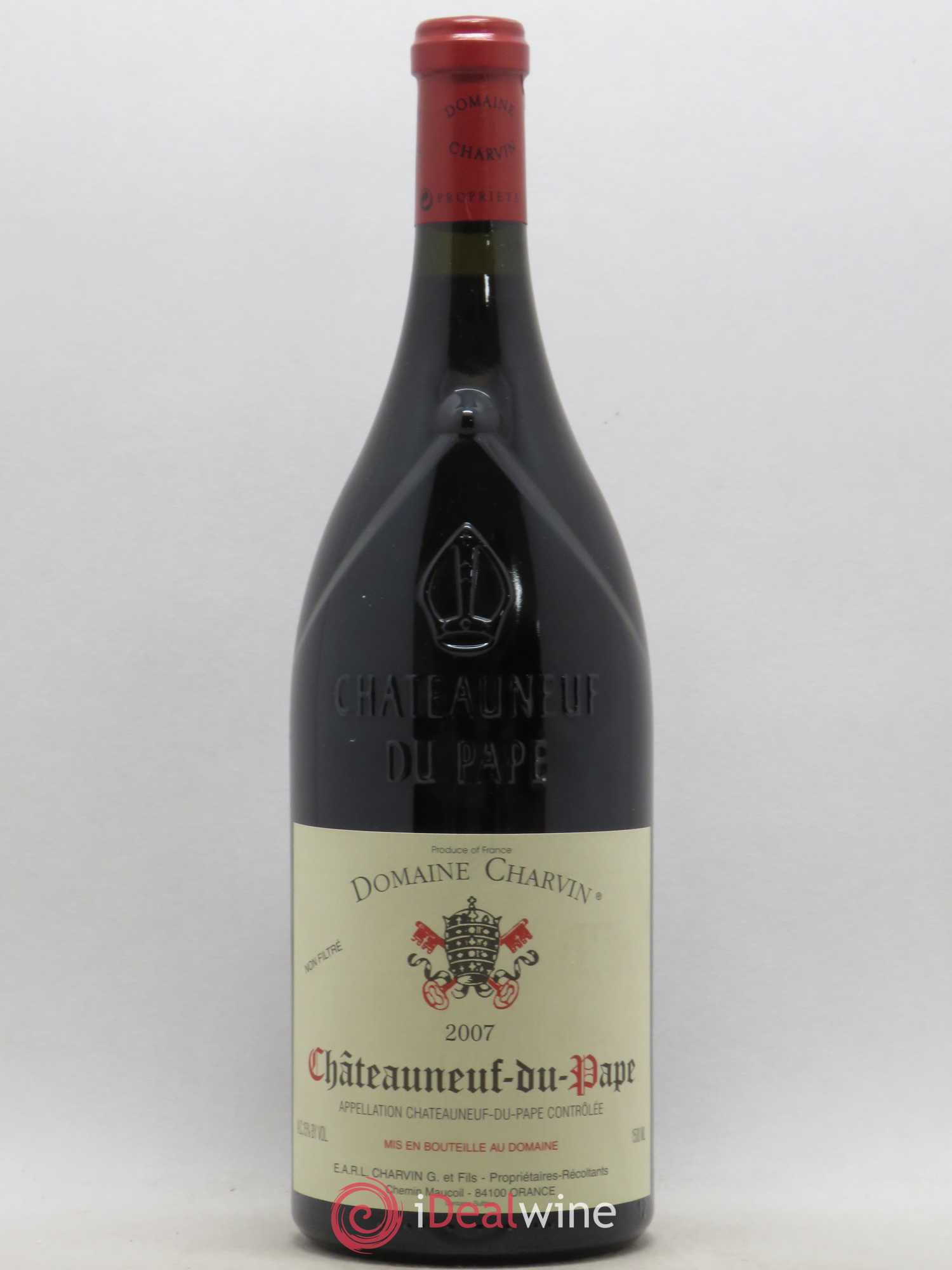 Châteauneuf-du-Pape Charvin (Domaine)  (sans prix de réserve) 2007 - Lot de 1 magnum - 0