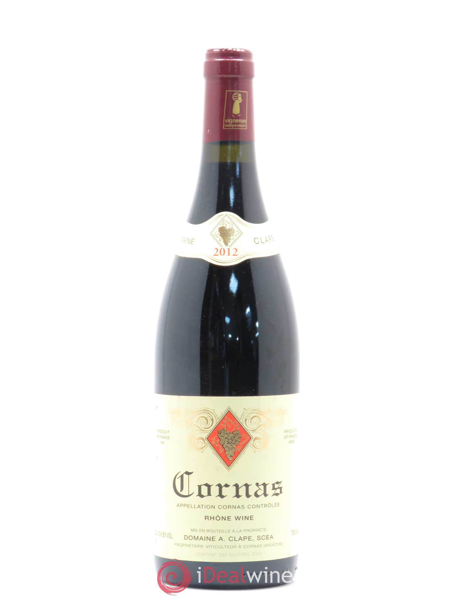 Cornas Auguste Clape  (sans prix de réserve) 2012 - Lot de 1 bouteille - 0