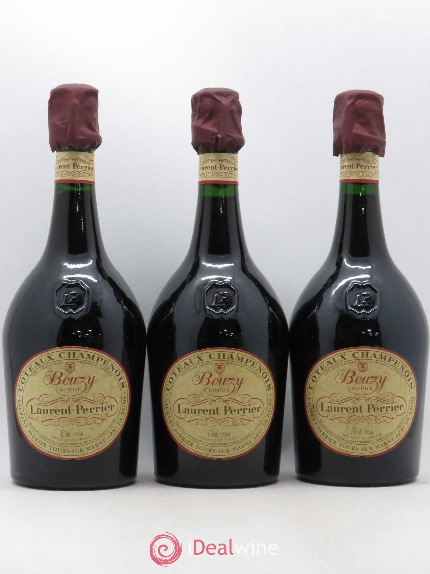 Coteaux Champenois Bouzy Laurent Perrier - Lot of 3 bottles - 0