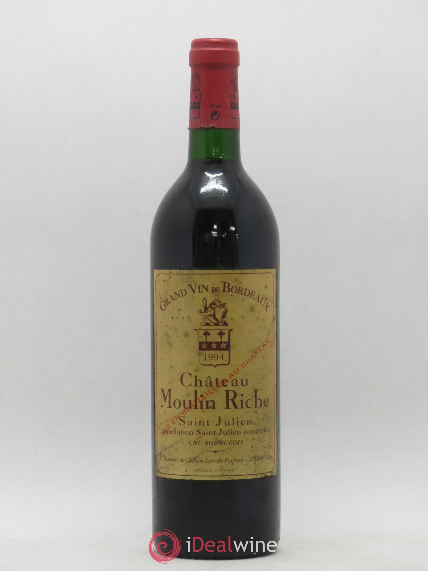 Château Moulin Riche 1994 - Lot de 1 bouteille - 0