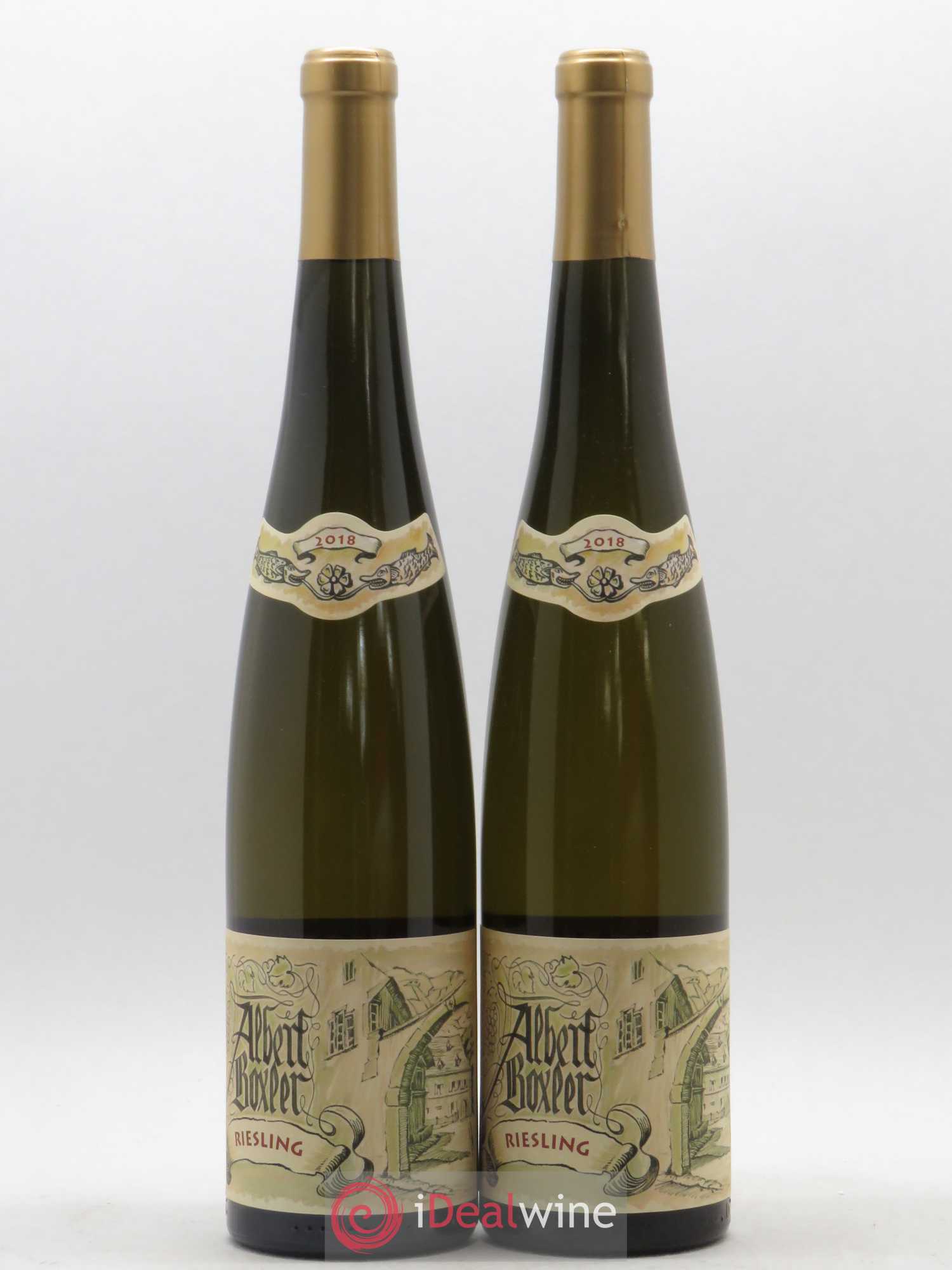 Alsace Riesling Albert Boxler  2018 - Lot of 2 bottles - 0