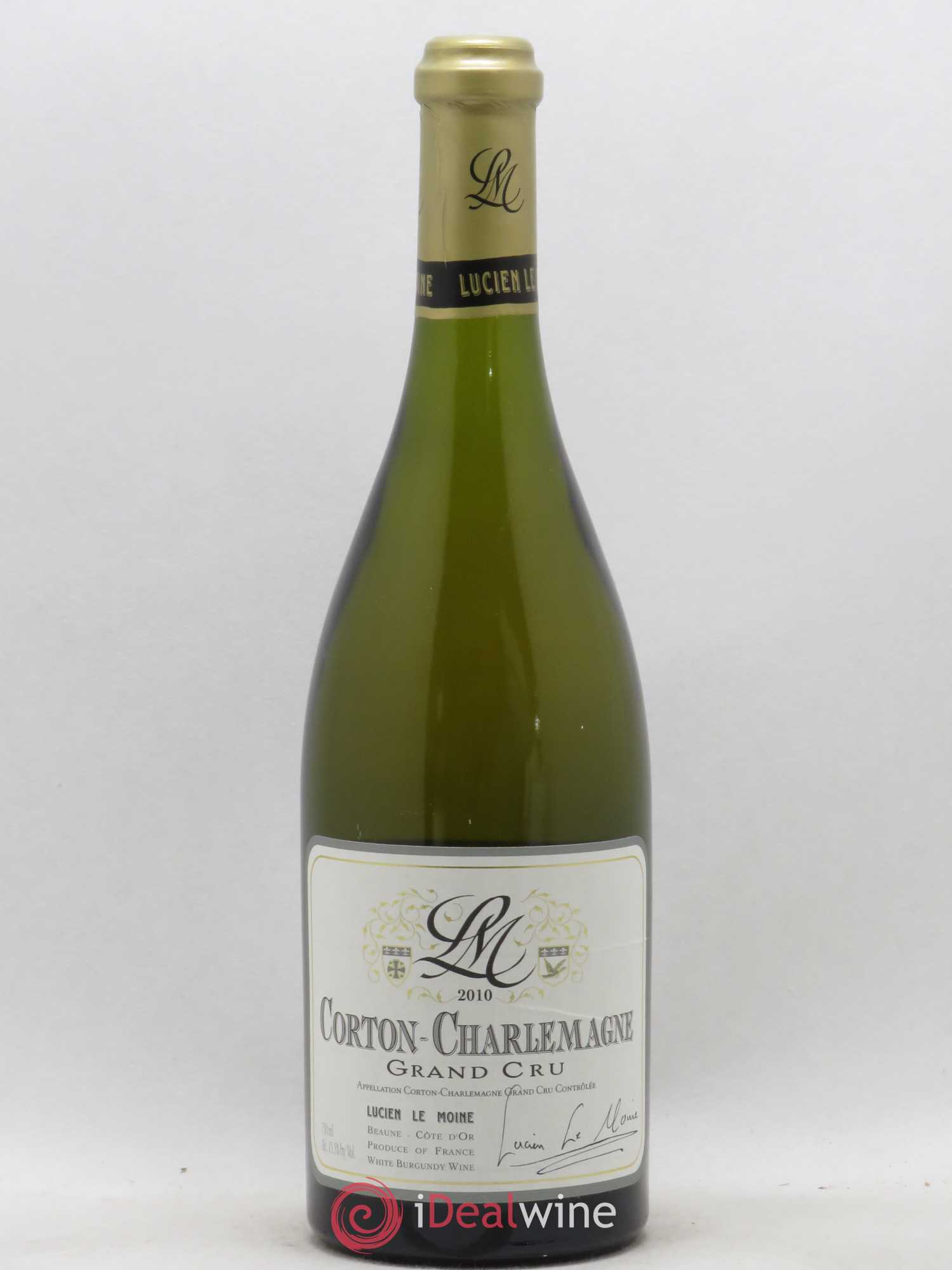 Corton-Charlemagne Grand Cru Lucien Le Moine (sans prix de réserve) 2010 - Lot de 1 bouteille - 0