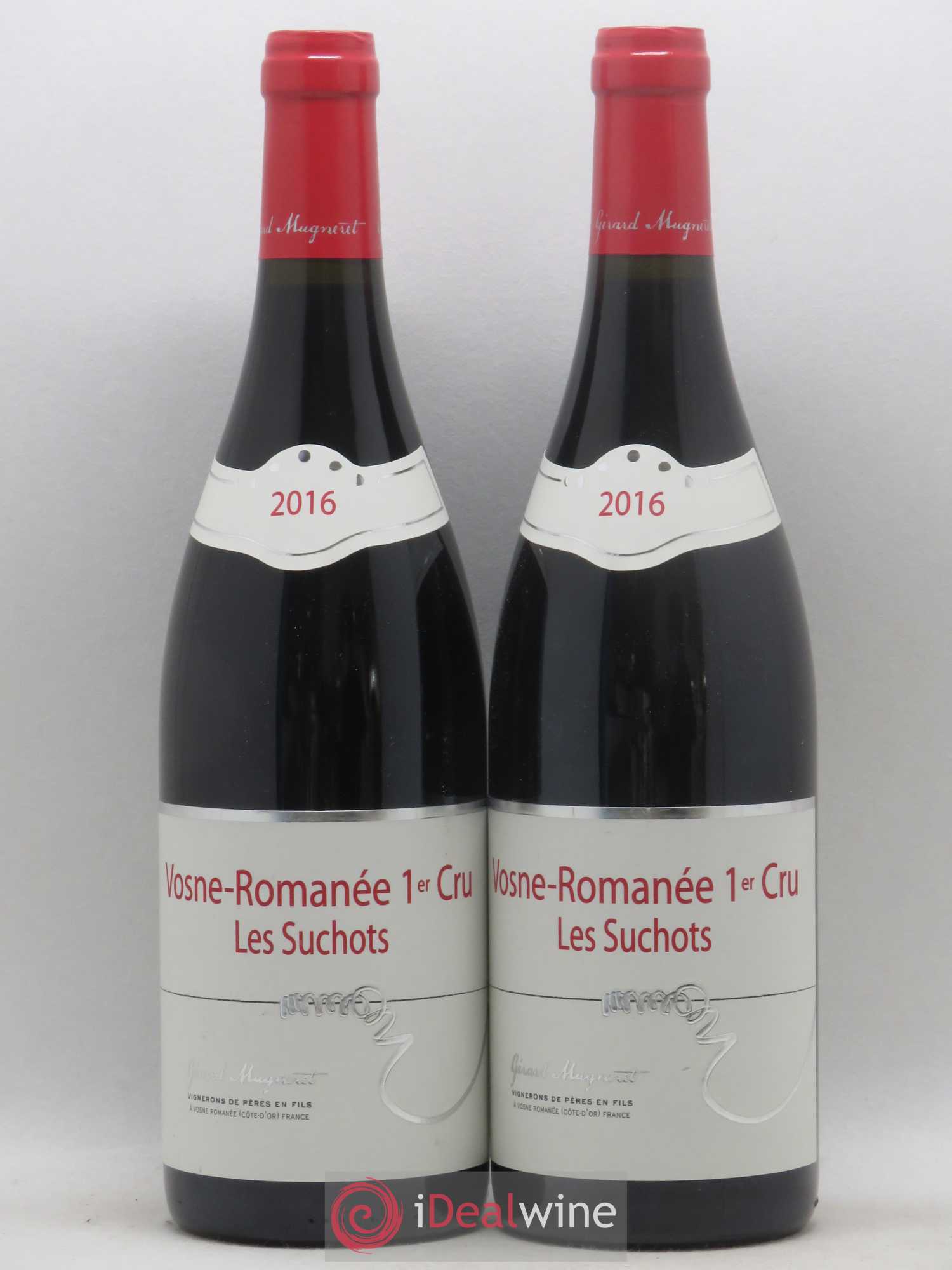 Vosne-Romanée 1er Cru Les Suchots Gérard Mugneret 2016 - Lot of 2 bottles - 0