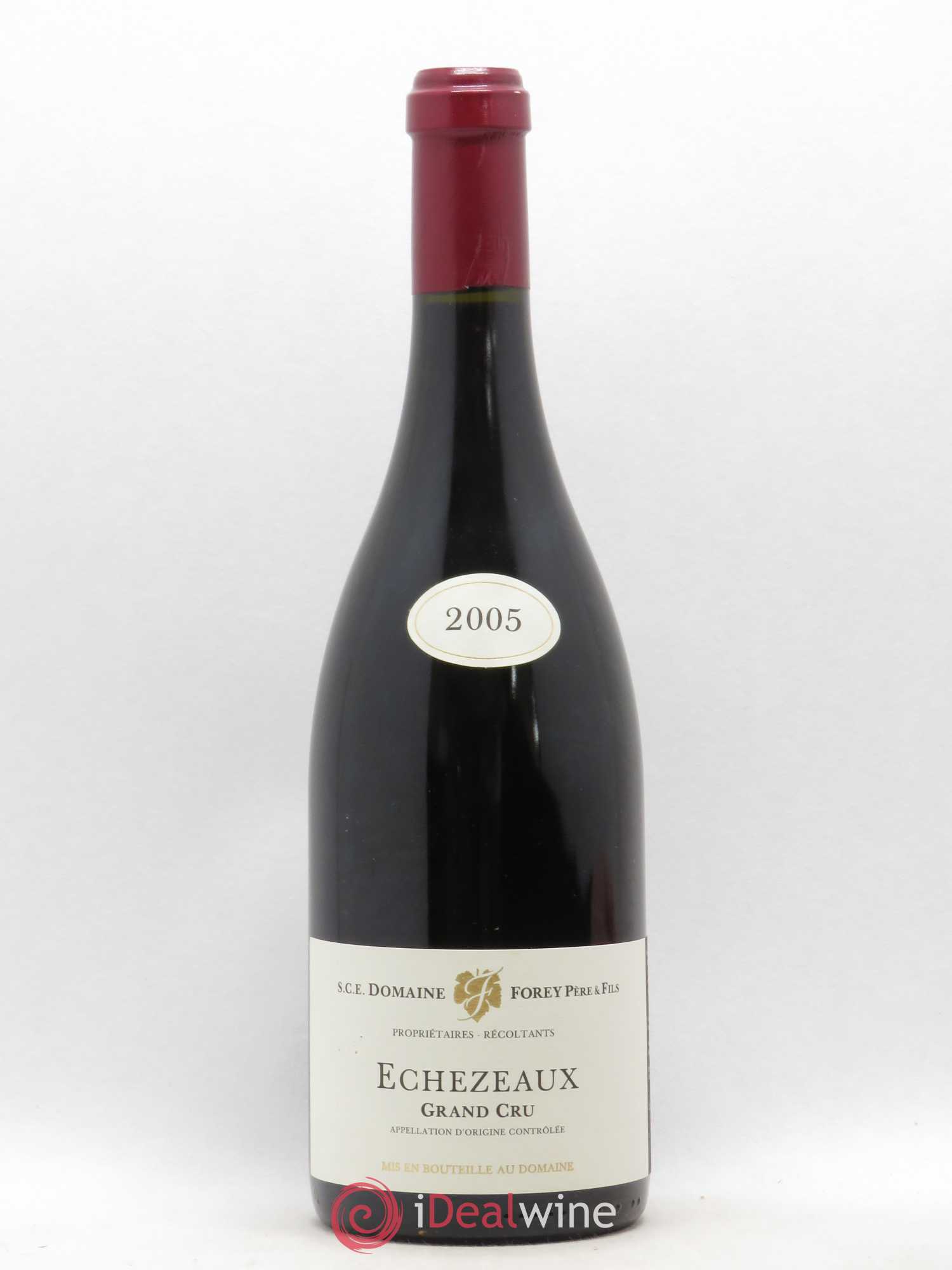 Echezeaux Grand Cru Forey Père et Fils (Domaine) 2005 - Lot of 1 bottle - 0