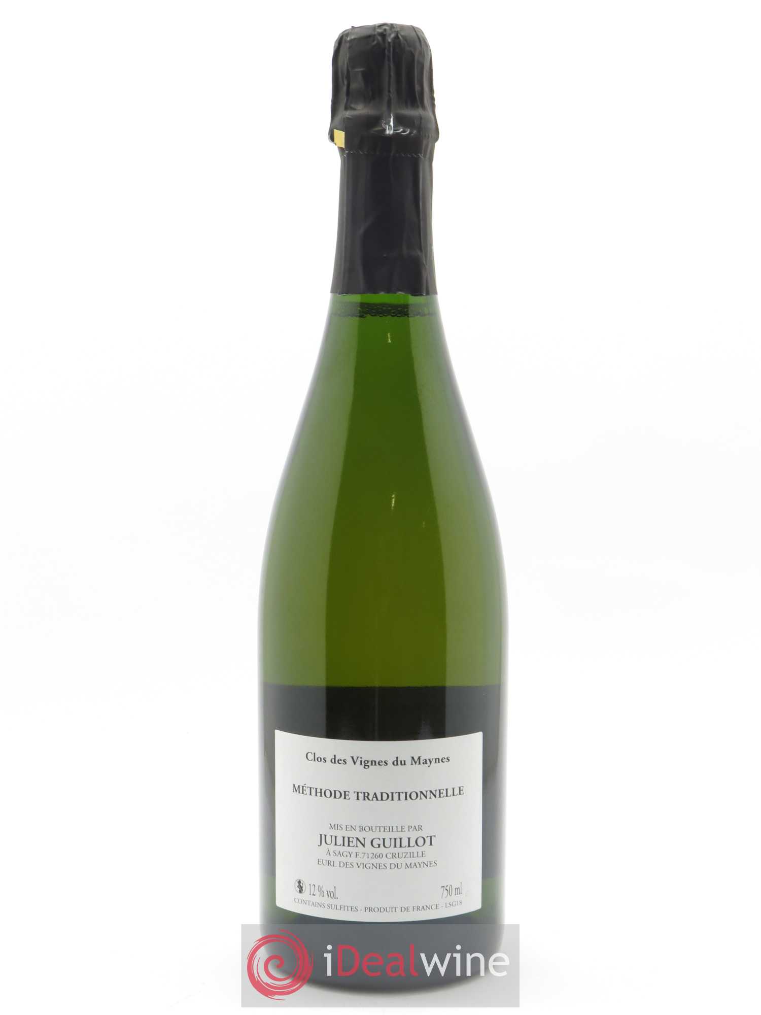 Crémant de Bourgogne Sainte Geneviève Extra Brut Méthode Traditionnelle Les Vignes du Maynes 2018 - Lot of 1 bottle - 1