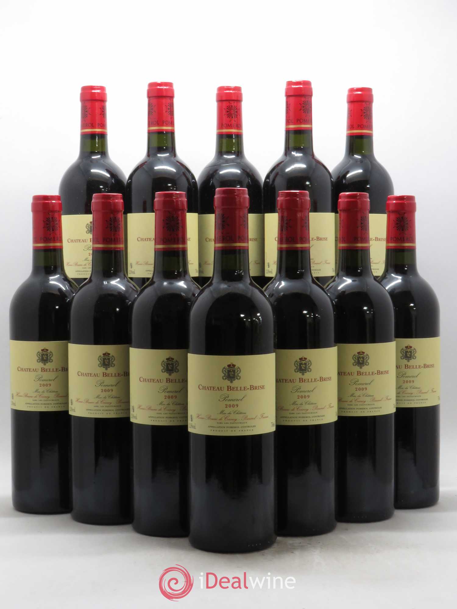 Château Belle-Brise 2009 - Lot de 12 bouteilles - 0