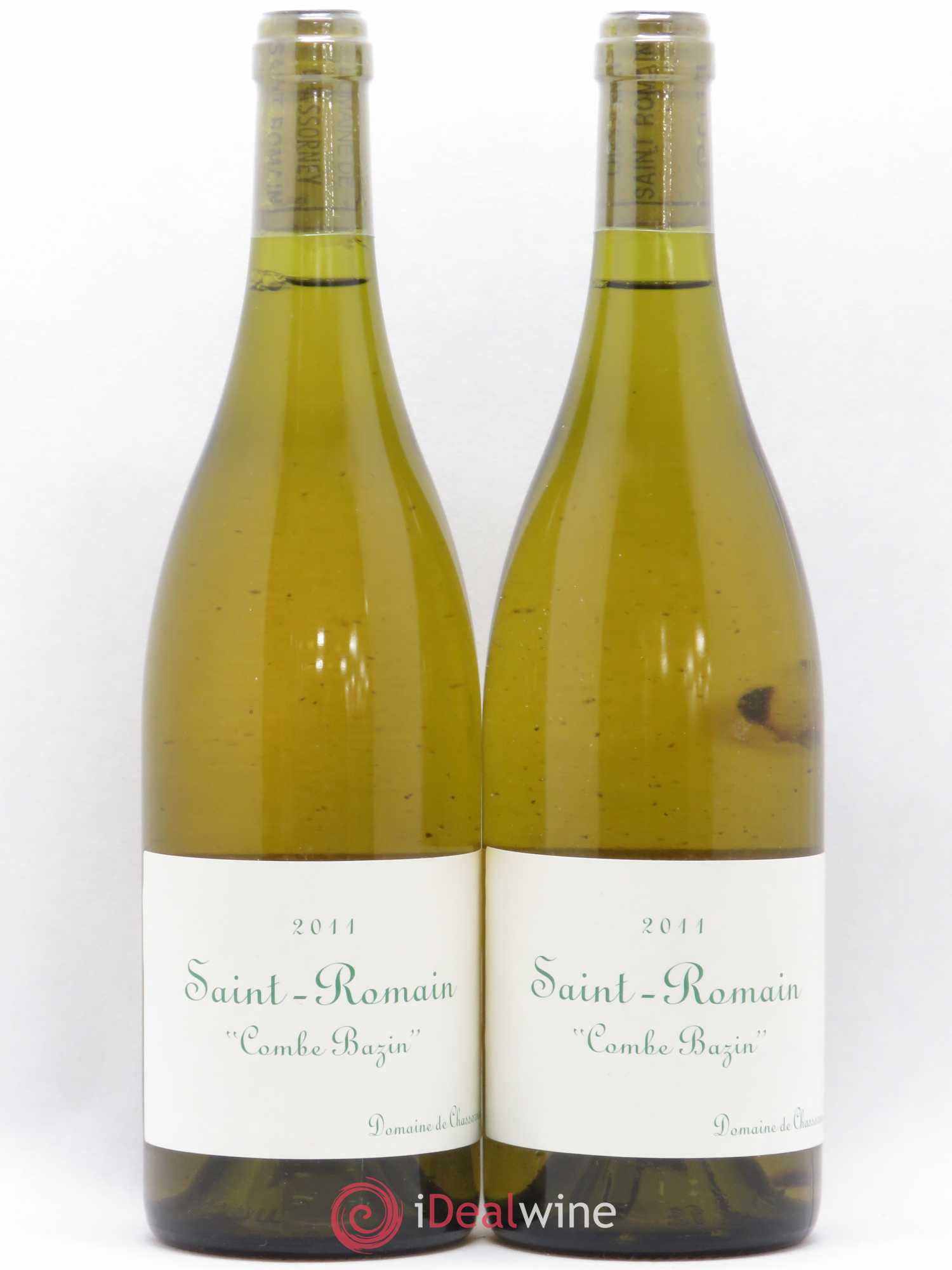 Saint-Romain Combe Bazin Domaine de Chassorney - Frédéric Cossard 2011 - Lot de 2 bouteilles - 0