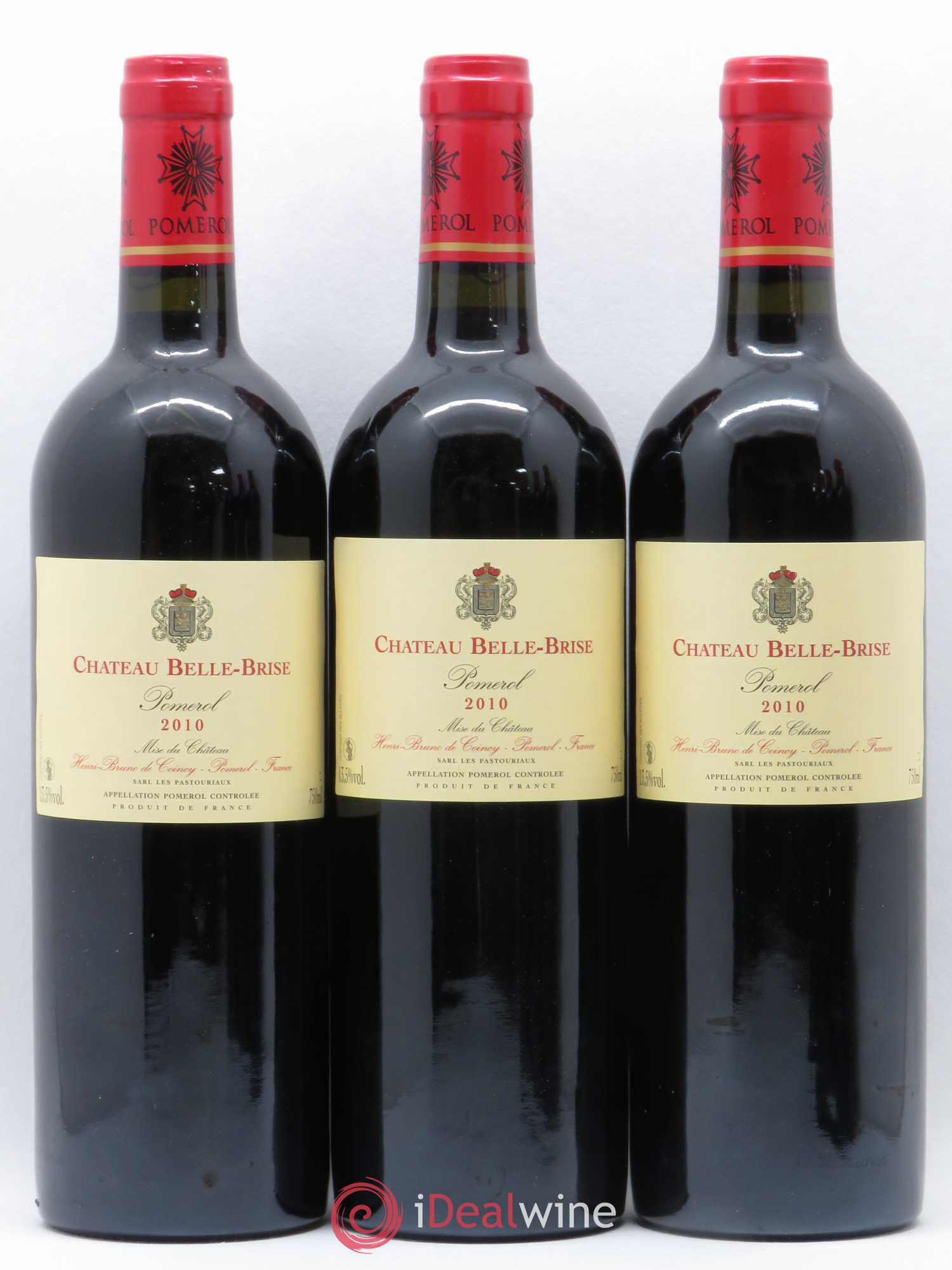 Château Belle-Brise 2010 - Lot de 12 bouteilles - 1