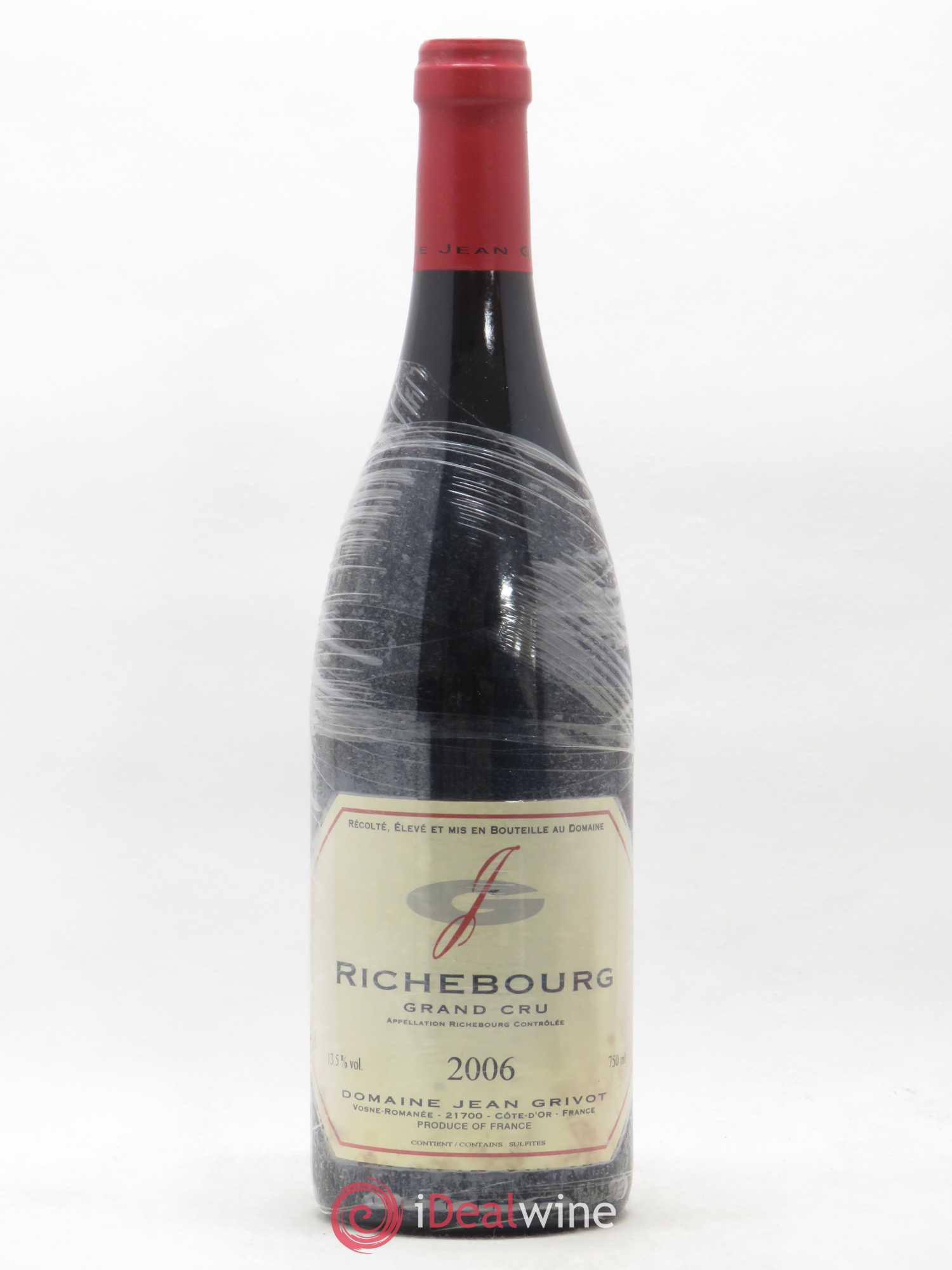 Richebourg Grand Cru Jean Grivot 2006 - Lot de 1 bouteille - 0