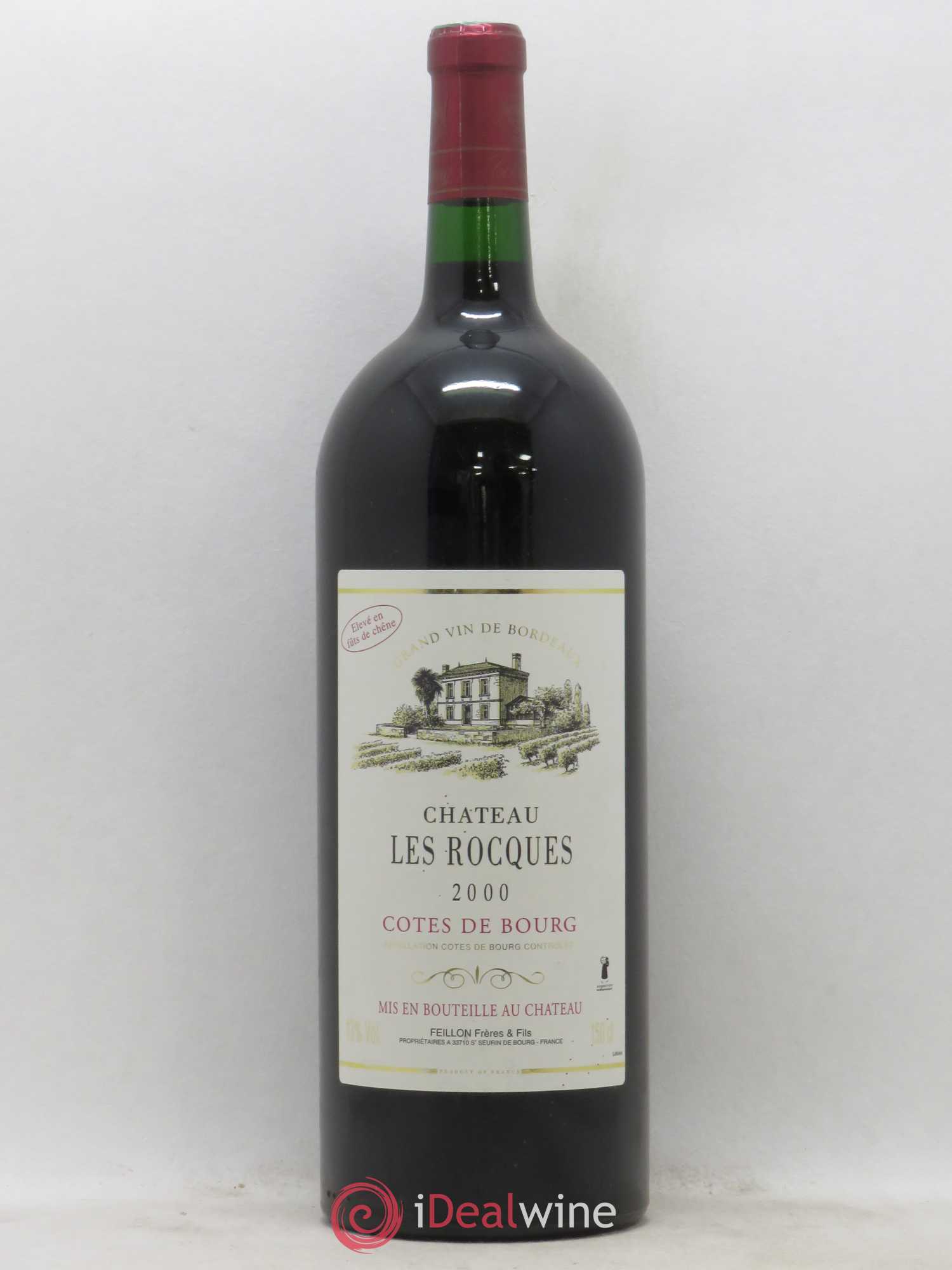 Côtes de Bourg Château Les Roques 2000 - Lot de 1 magnum - 0