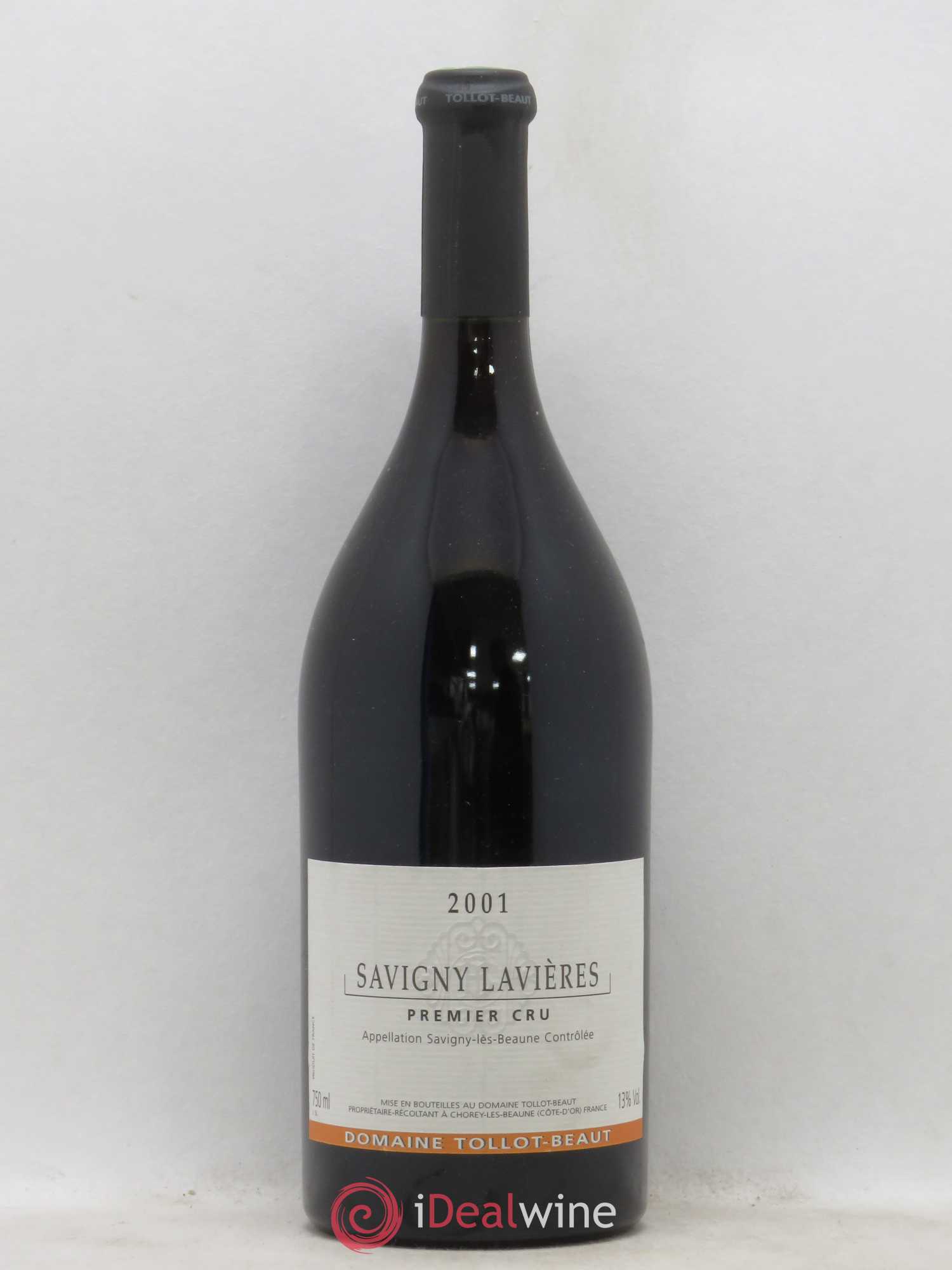 Savigny-lès-Beaune 1er Cru Les Lavières Tollot Beaut (Domaine) 2001 - Lot of 1 bottle - 0