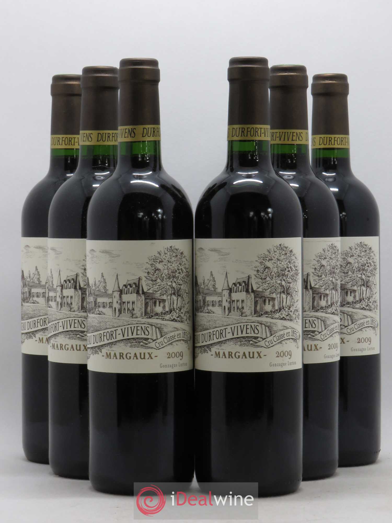 Château Durfort Vivens 2ème Grand Cru Classé 2009 - Lot de 6 bouteilles - 0