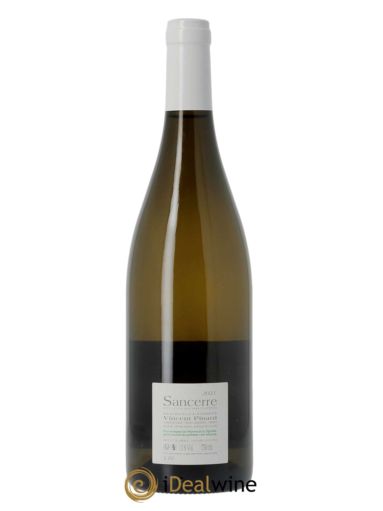 Sancerre Florès Vincent Pinard 2021 - Lot de 1 bouteille - 1