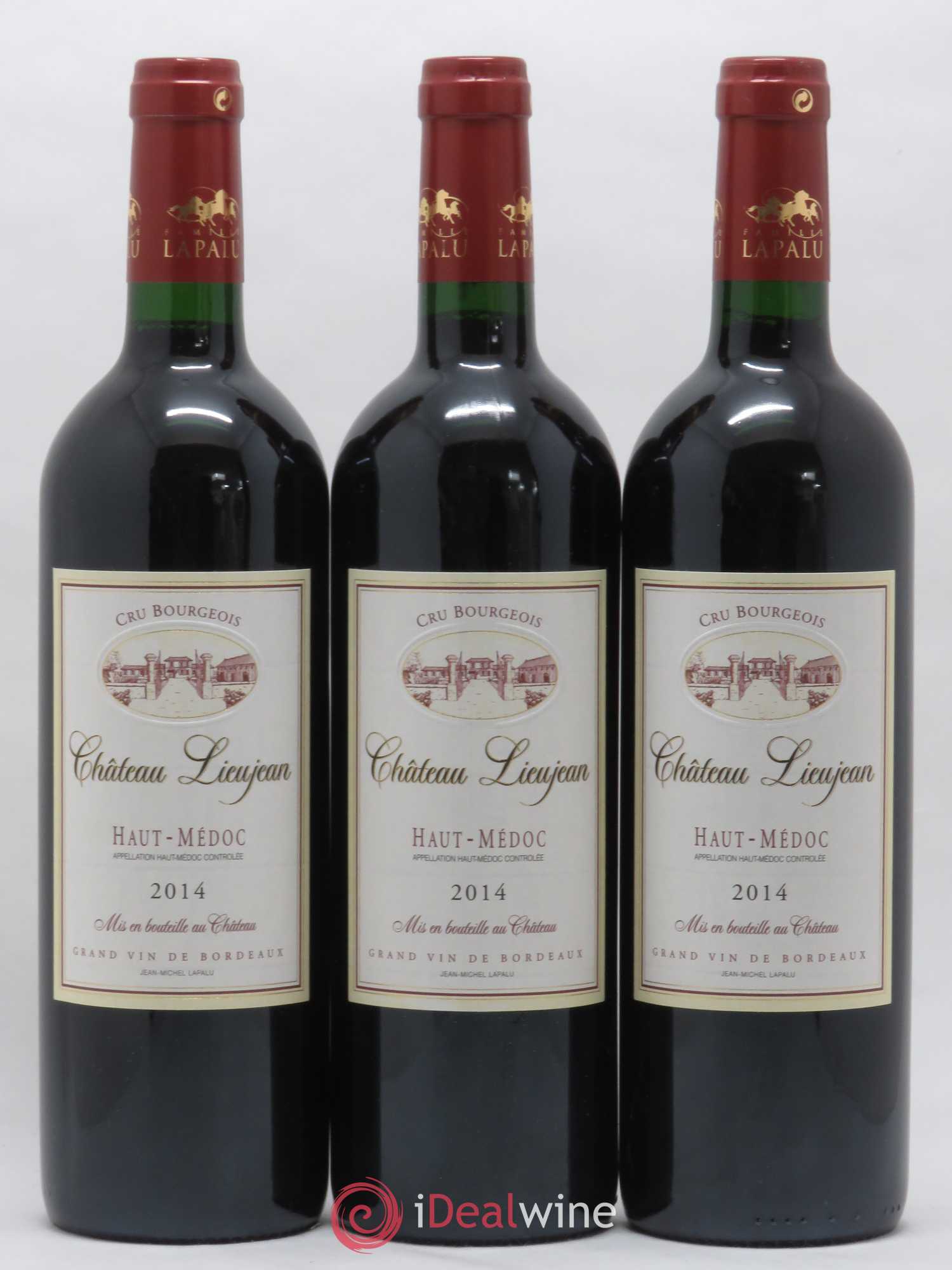 Château Lieujean 2014 - Lot de 6 bouteilles - 1