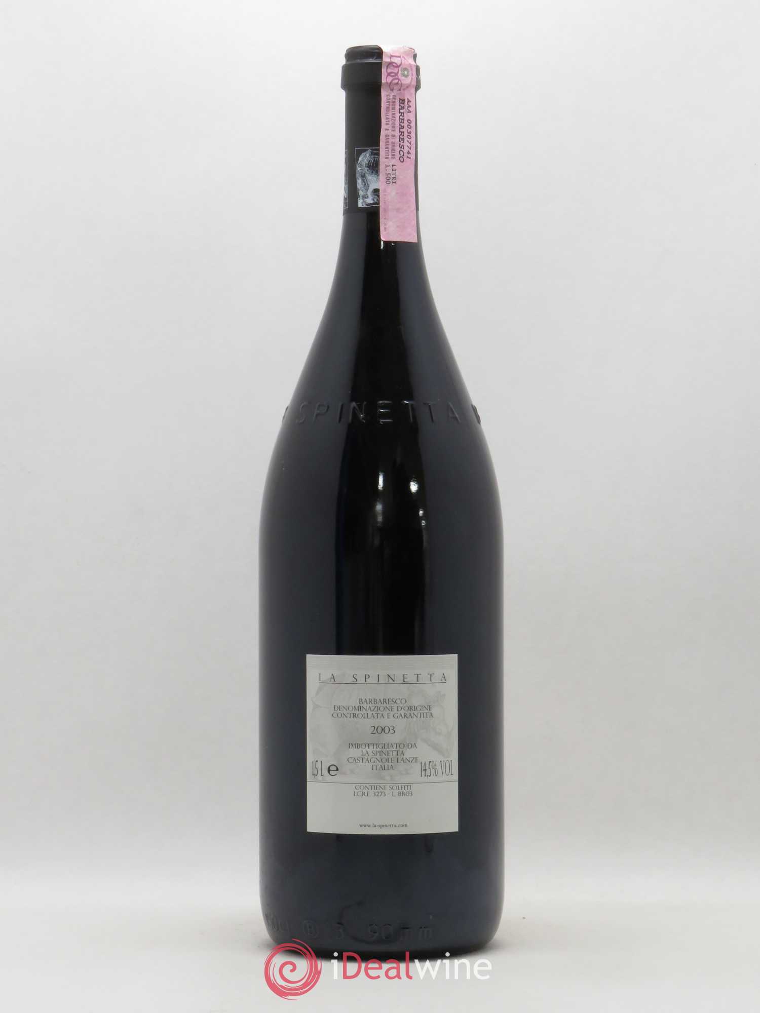 Barbaresco La Spinetta DOCG Valeirano Vursu Giorgio Rivetti Riserva 2003 - Lot of 1 magnum - 1