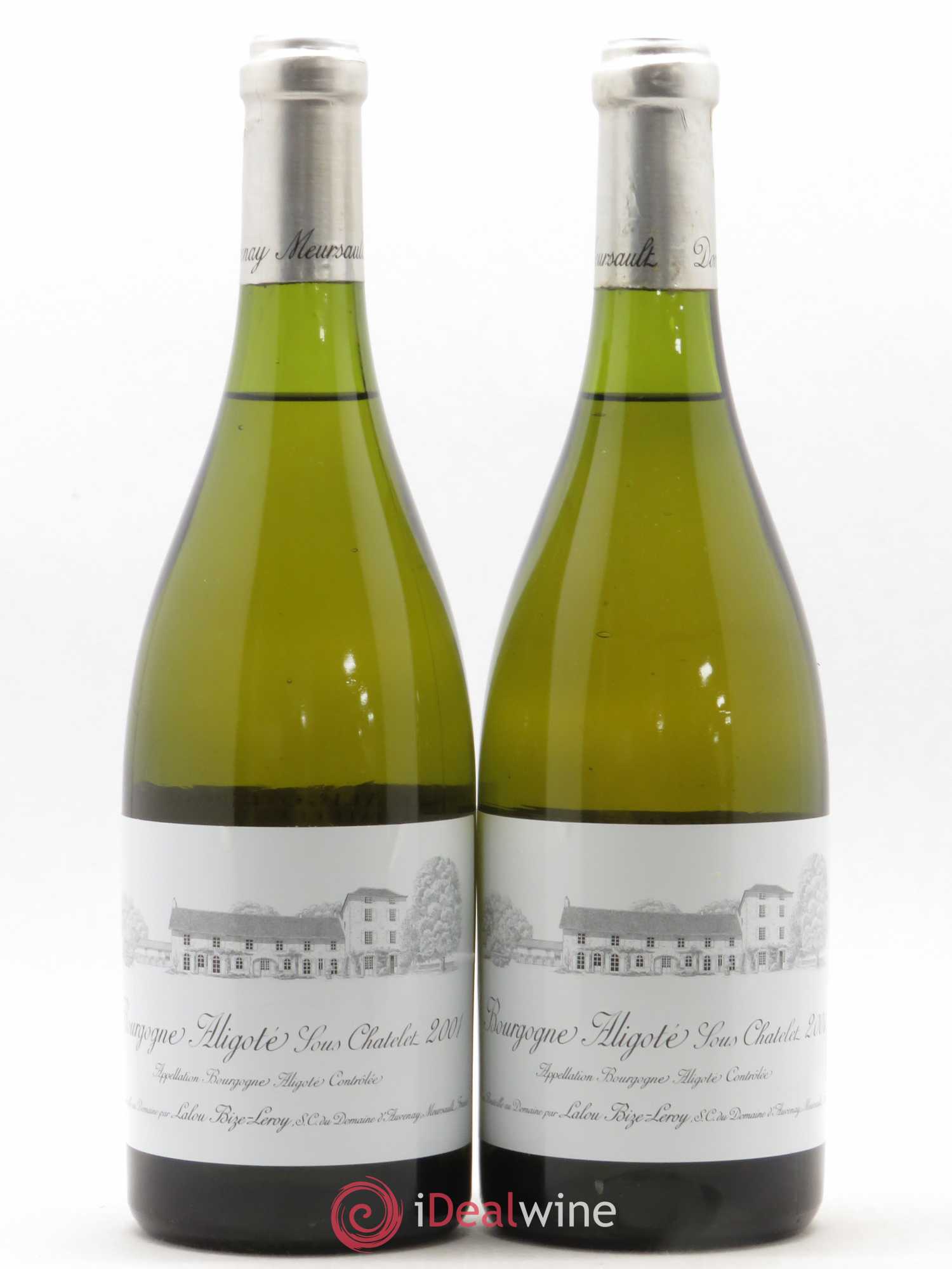 Bourgogne Aligoté Sous Chatelet d'Auvenay (Domaine) 2001 - Lot de 2 bouteilles - 0