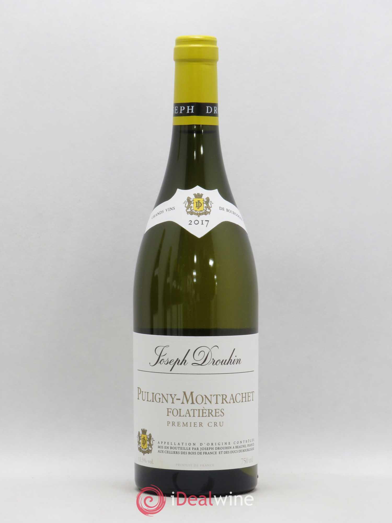 Puligny-Montrachet 1er Cru Folatières Joseph Drouhin 2017 - Lot de 1 bouteille - 0