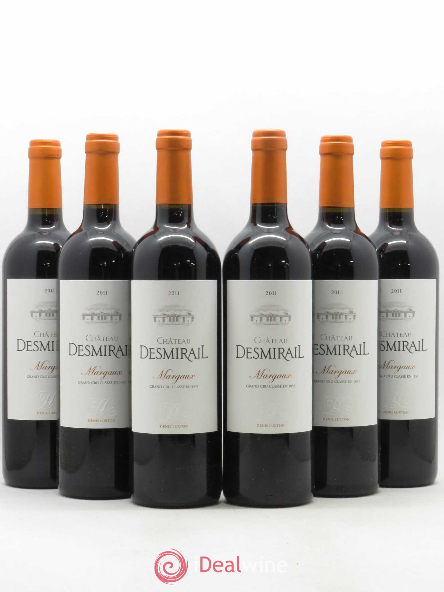 Château Desmirail 3ème Grand Cru Classé 2011 - Lot de 6 bouteilles - 0