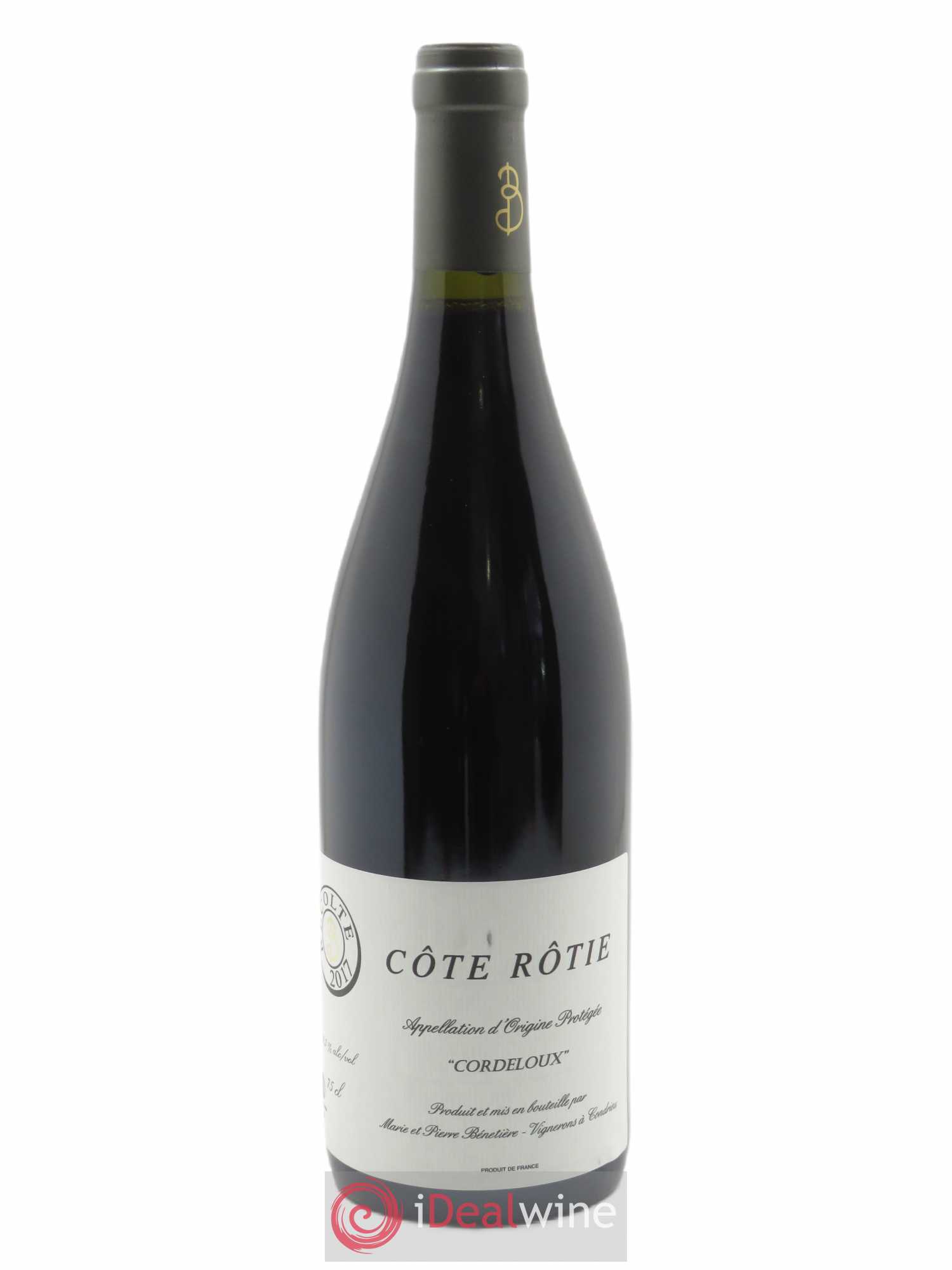 Côte-Rôtie Cordeloux -  Marie et Pierre Bénetière (Domaine)