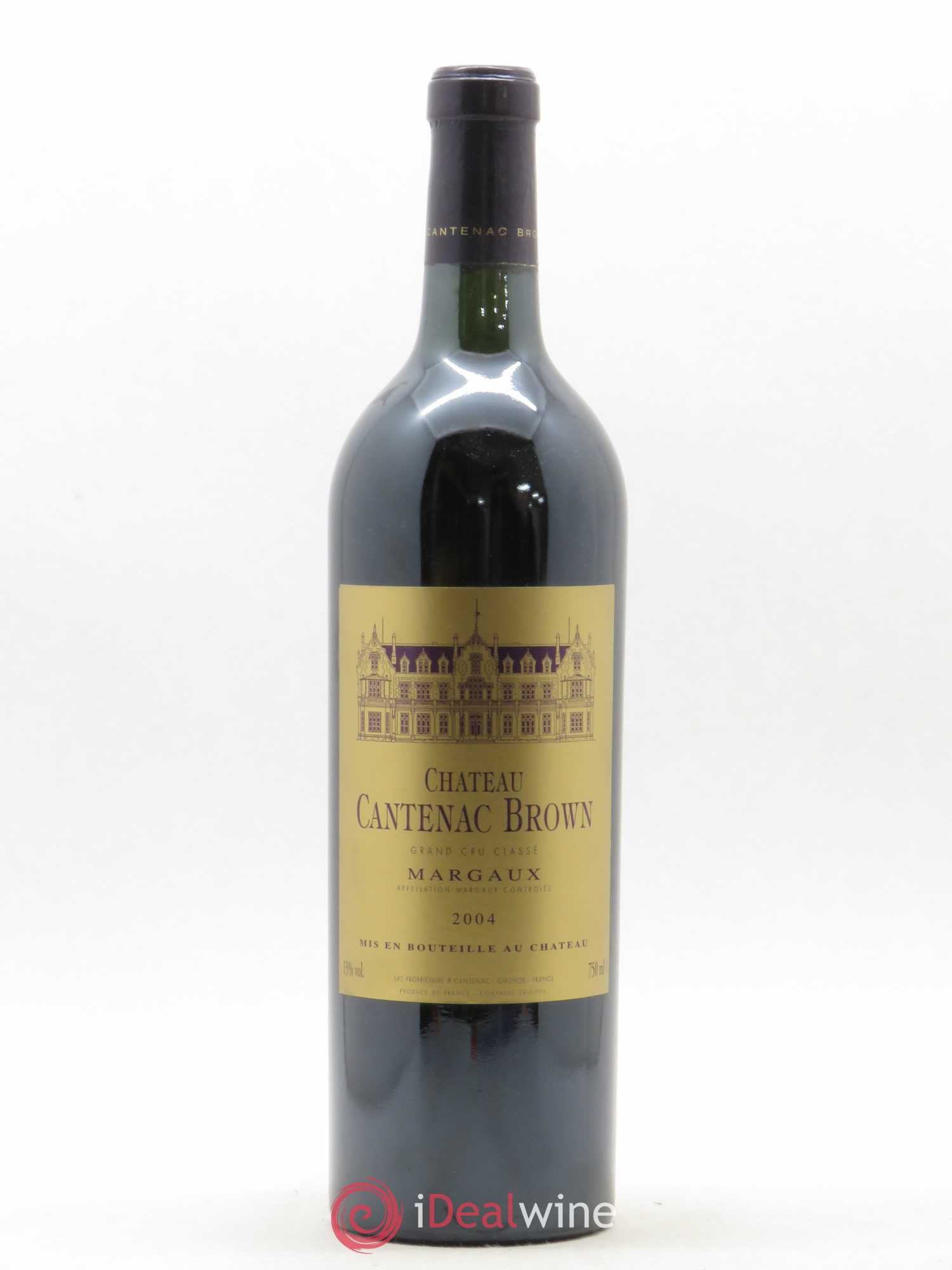 Château Cantenac Brown 3ème Grand Cru Classé  (ohne Mindestpreis) 2004 - Posten von 1 Flasche - 0