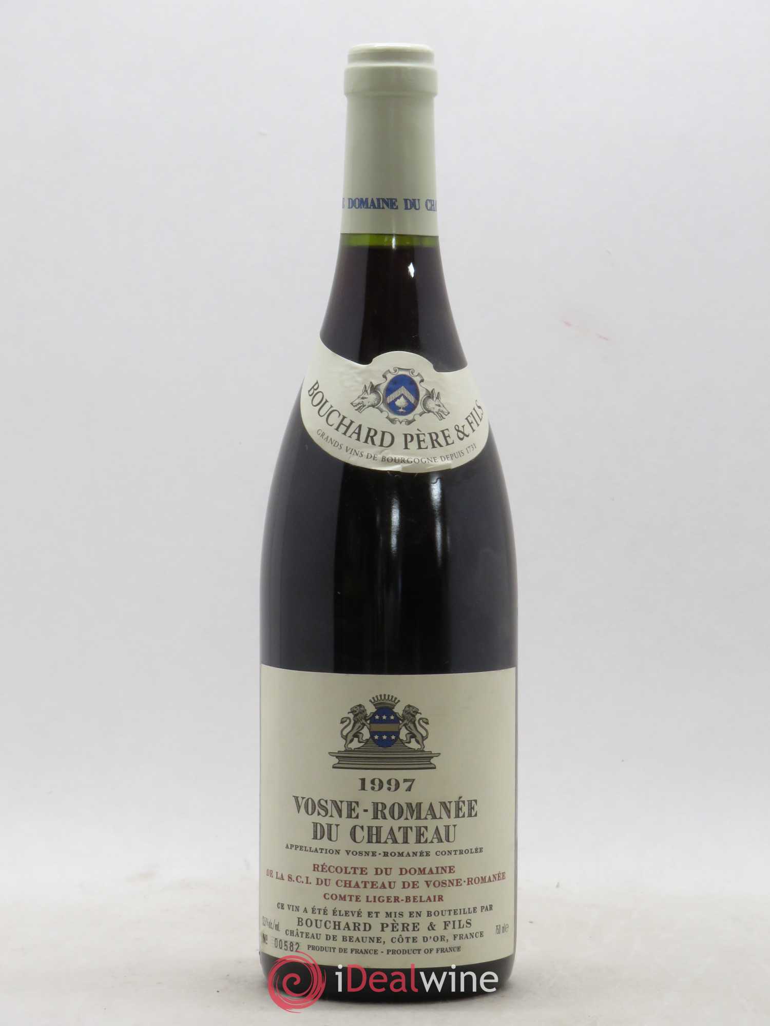 Vosne-Romanée Comte Liger-Belair (Domaine du) du Chateau mis en bouteille par Bouchard Père et fils (sans prix de réserve) 1997 - Lot de 1 bouteille - 0