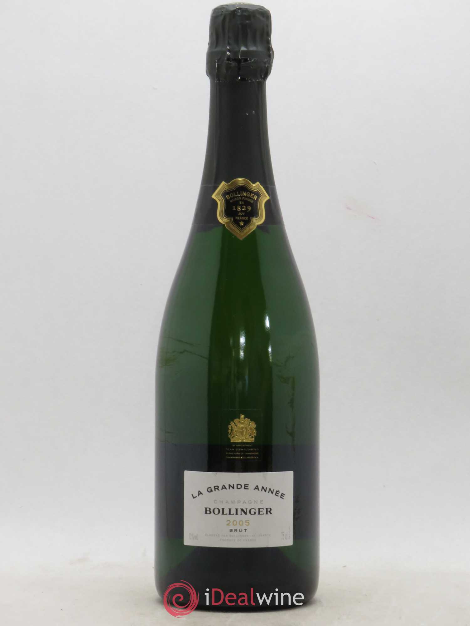 Grande Année Bollinger  (no reserve) 2005 - Lot of 1 bottle - 0