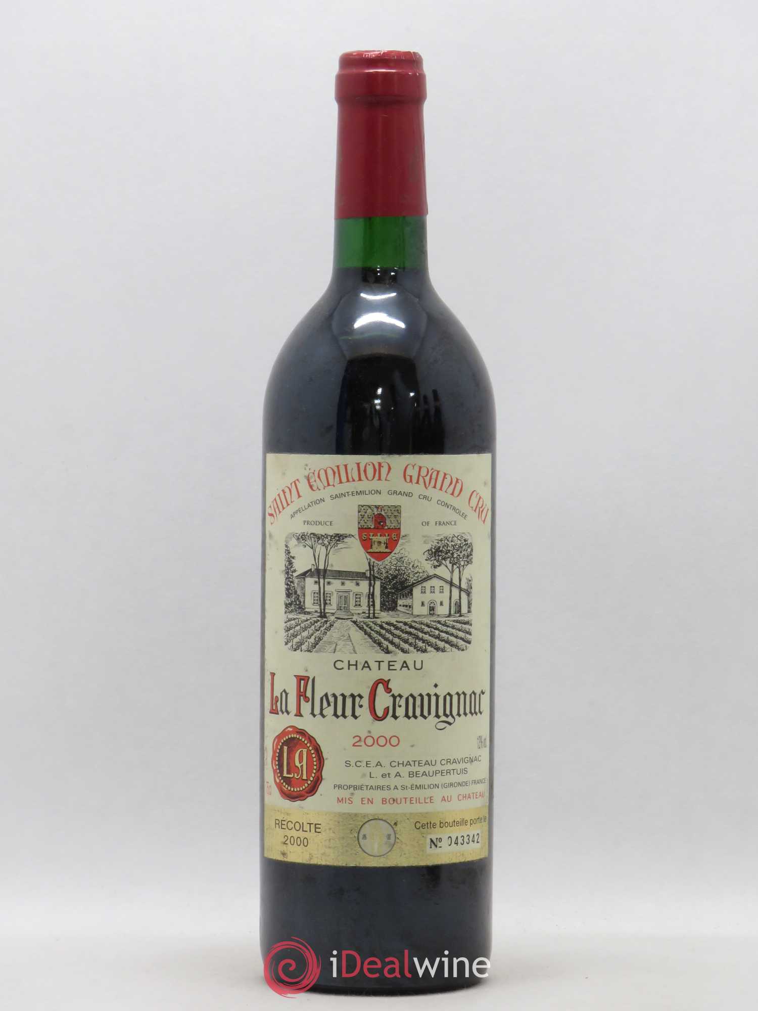 Saint-Émilion Grand Cru Château La Fleur Cravignac (no reserve) 2000 - Lot of 1 bottle - 0