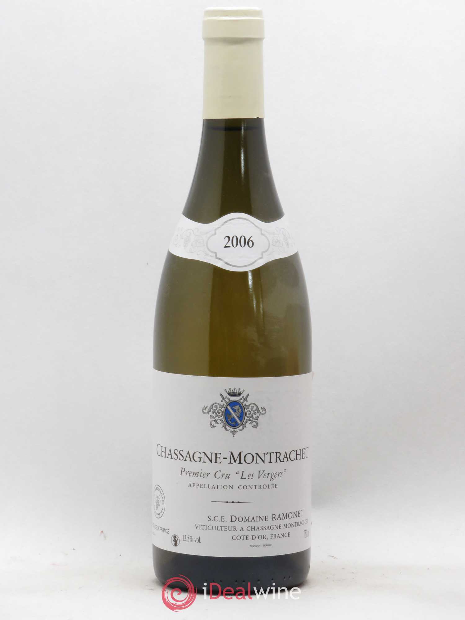 Chassagne-Montrachet 1er Cru Les Vergers Ramonet (Domaine)  (sans prix de réserve) 2006 - Lot de 1 bouteille - 0