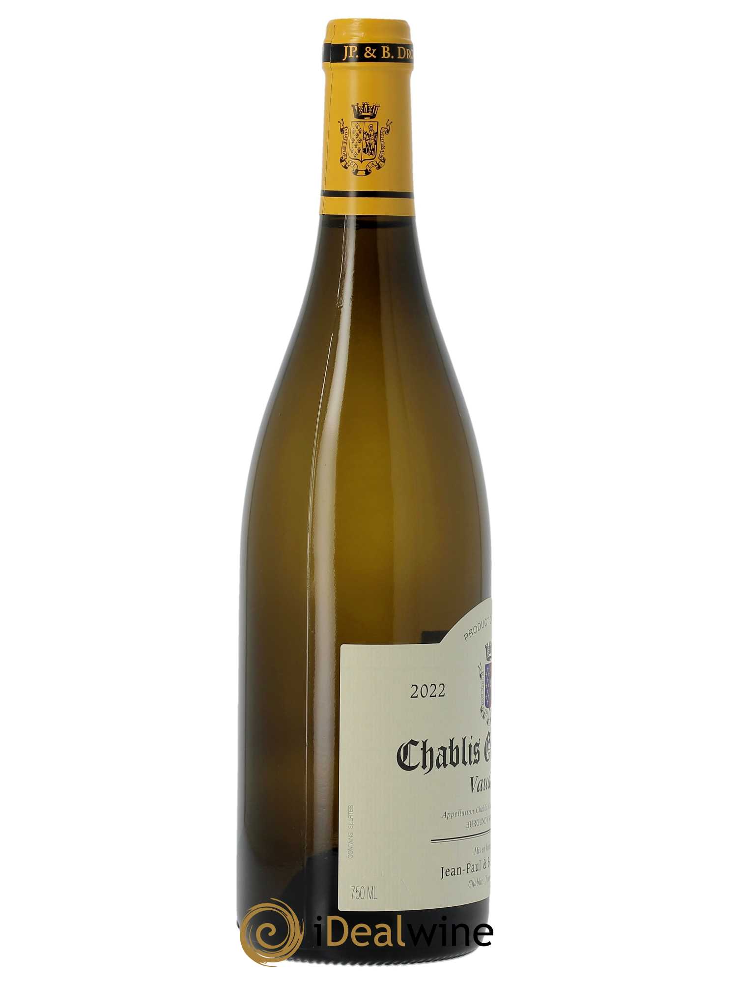 Chablis Grand Cru Vaudésir Jean-Paul & Benoît Droin (Domaine)  2022 - Posten von 1 Flasche - 1