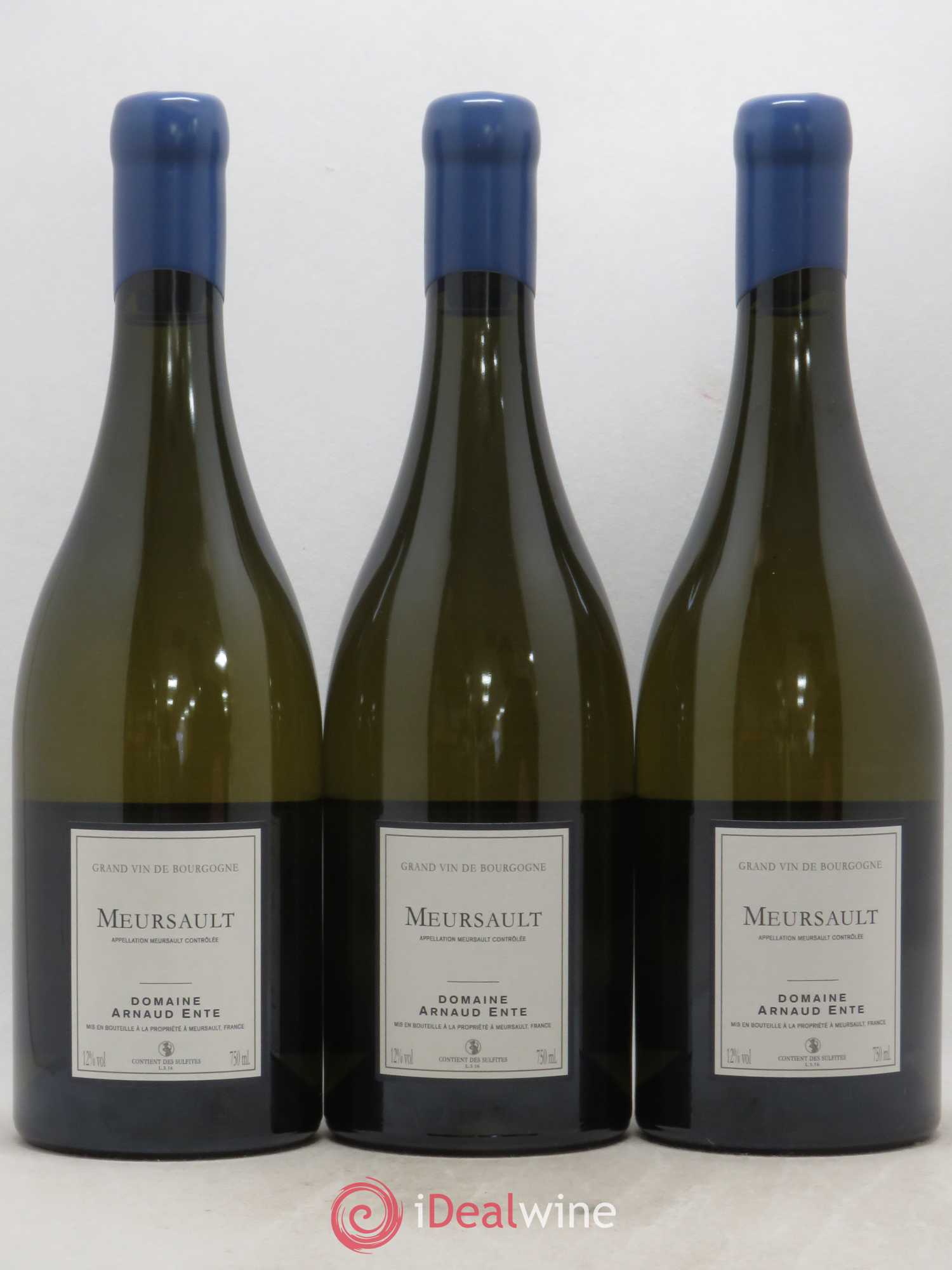 Meursault Arnaud Ente 2016 - Lot de 3 bouteilles - 1