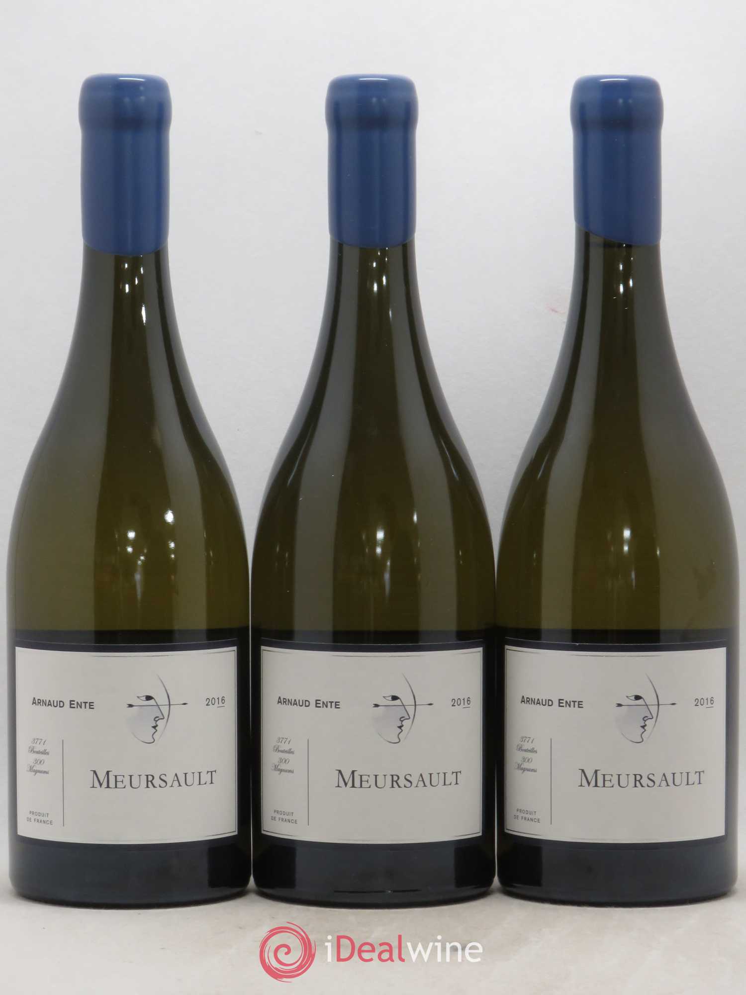 Meursault Arnaud Ente 2016 - Lot de 3 bouteilles - 0