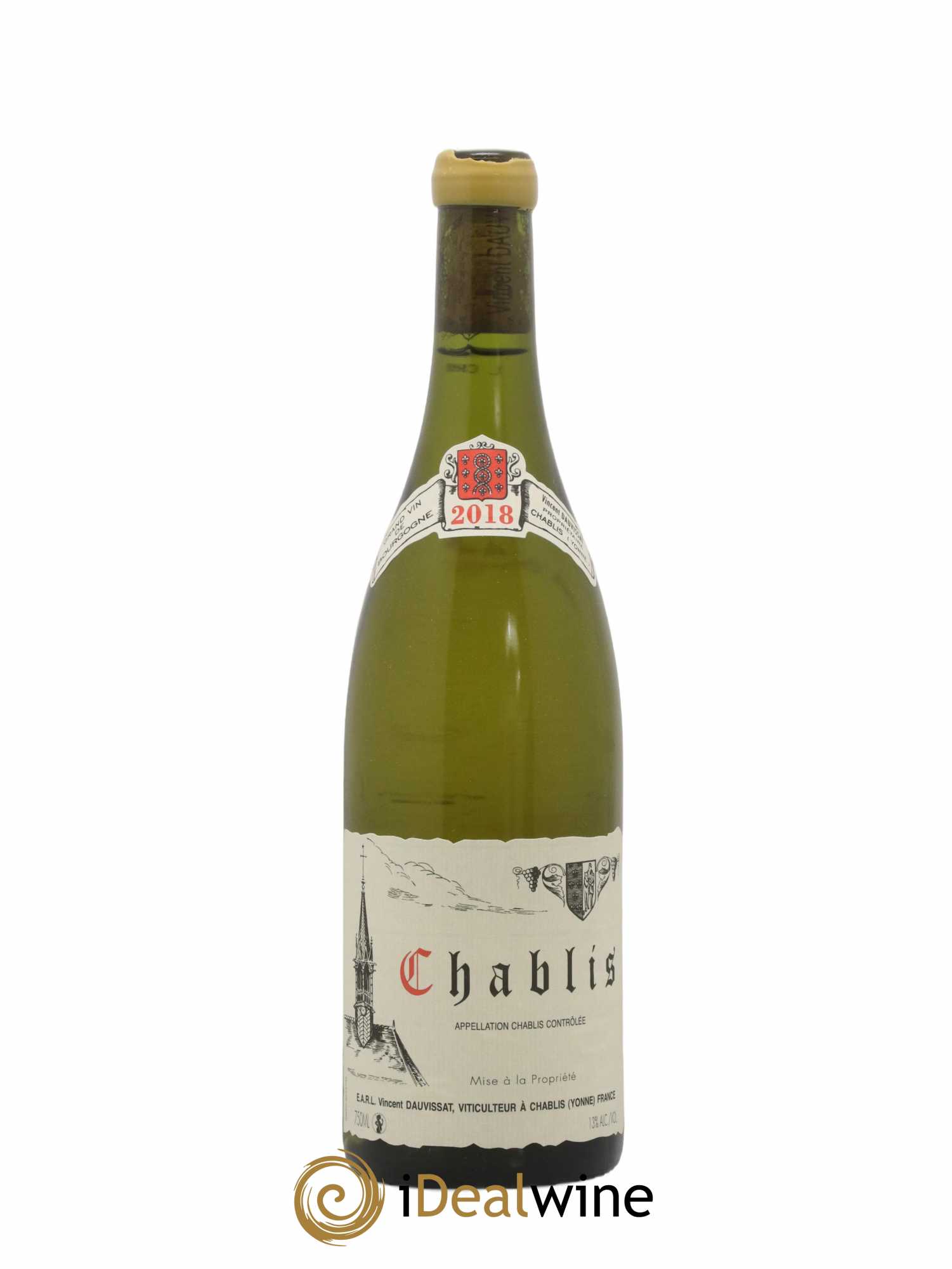 Chablis Vincent Dauvissat (Domaine) 2018 - Lot de 1 bouteille - 0