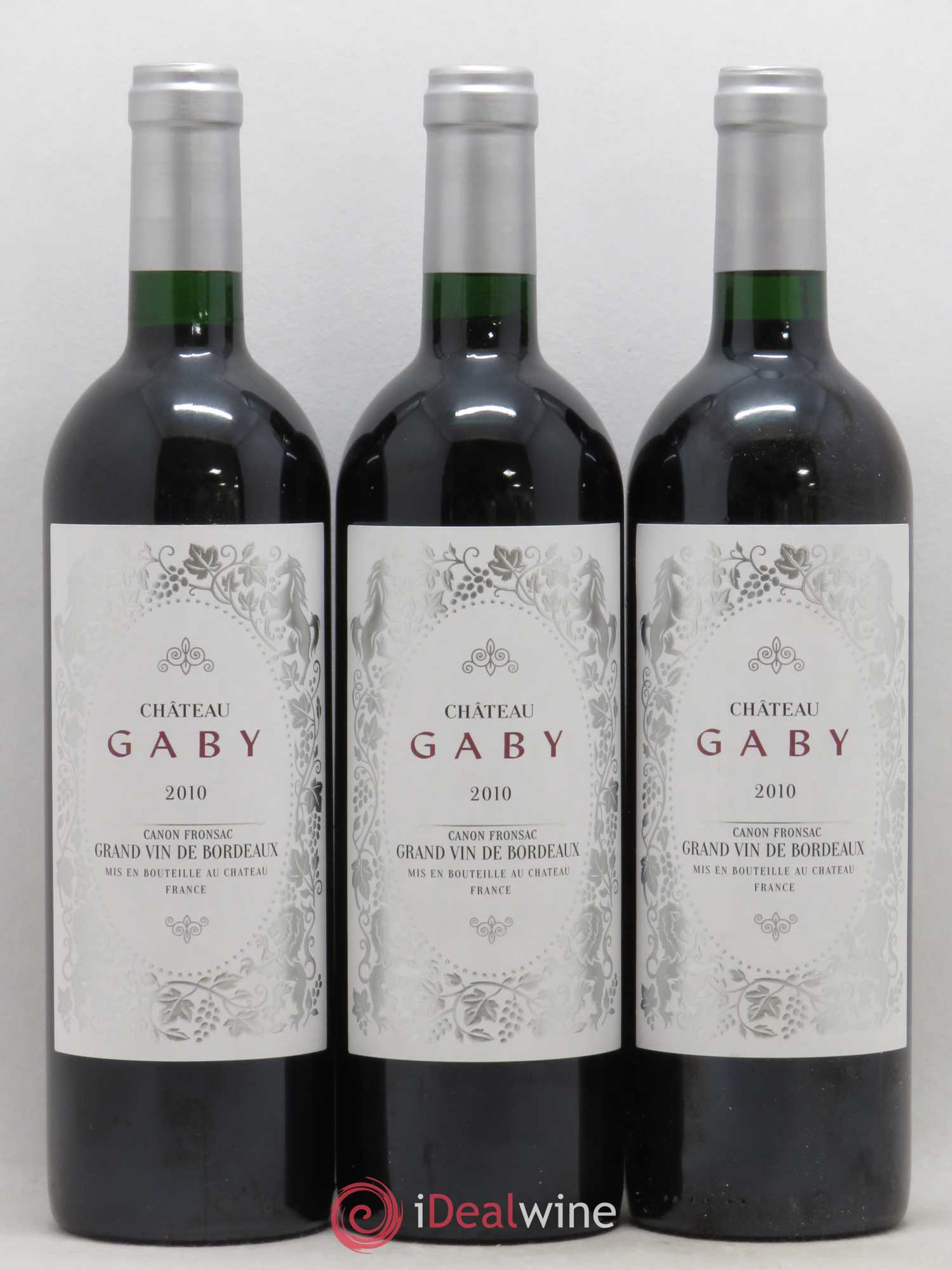 Château Gaby  (sans prix de réserve) 2010 - Lot de 6 bouteilles - 2