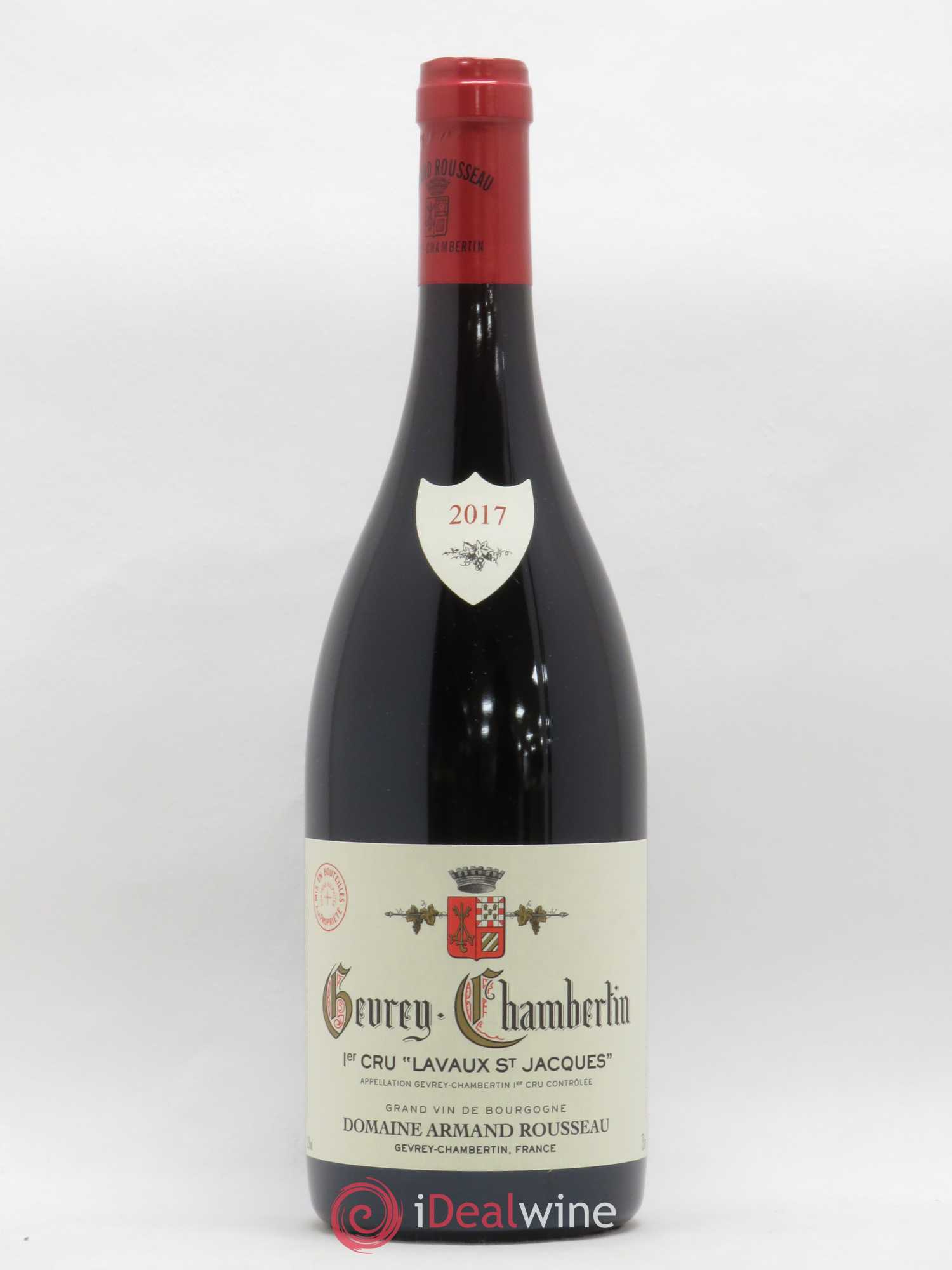 Gevrey-Chambertin 1er Cru Lavaux Saint Jacques Armand Rousseau (Domaine) 2017 - Lot de 1 bouteille - 0