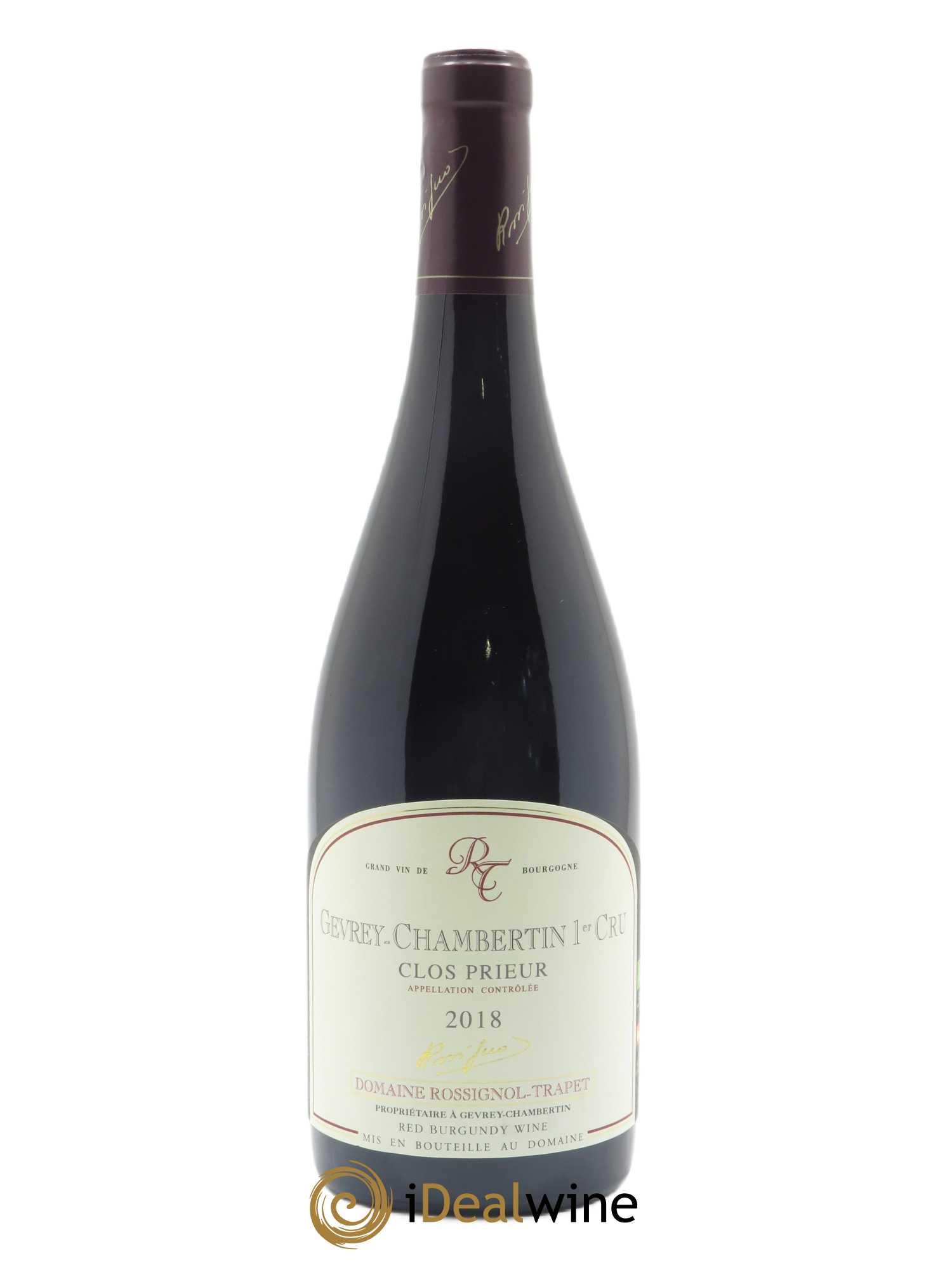 Gevrey-Chambertin 1er Cru Clos Prieur Rossignol-Trapet (Domaine) 2018 - Lot de 1 bouteille - 0