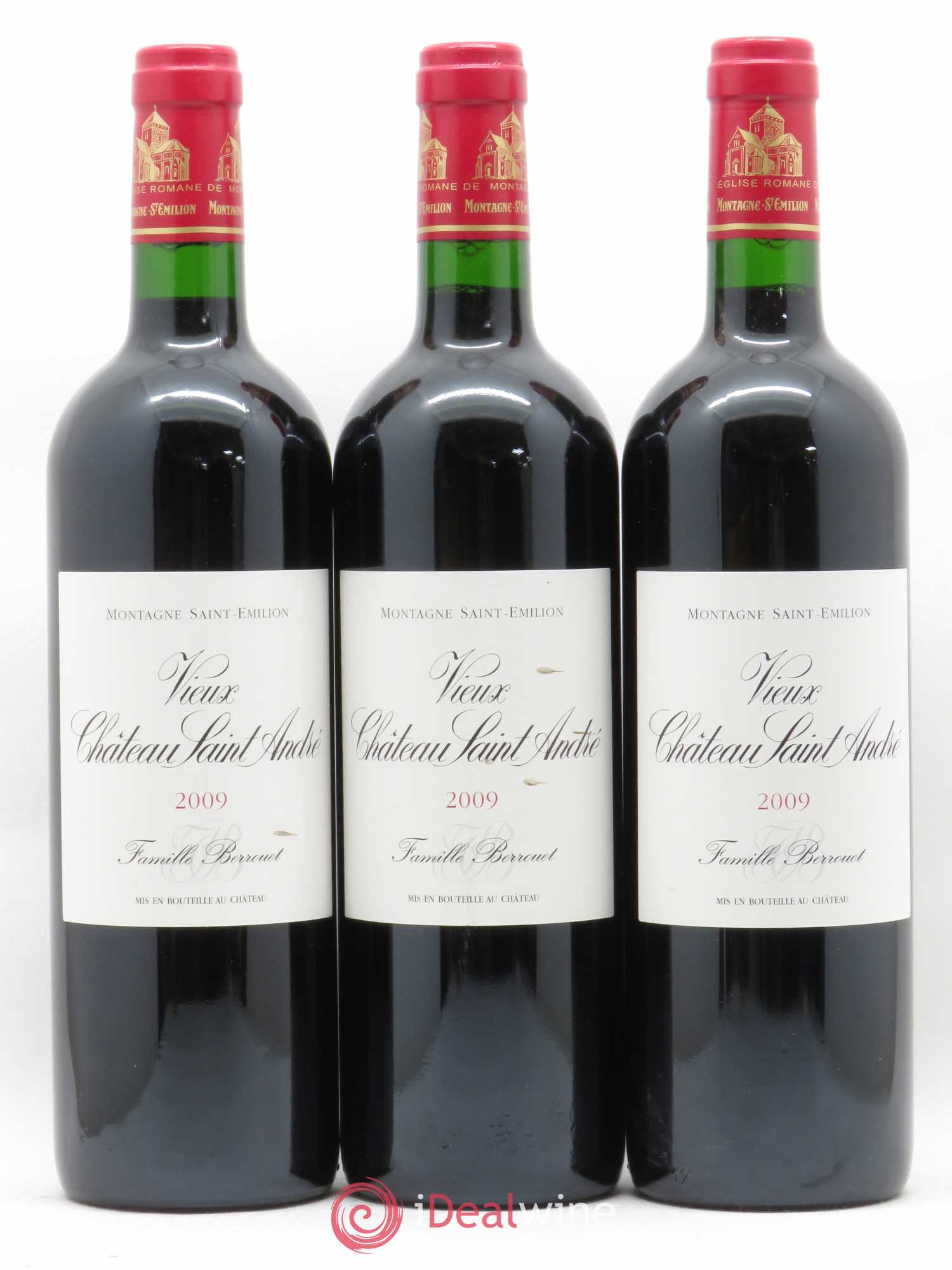 Vieux Château Saint-André 2009 - Lot de 3 bouteilles - 0